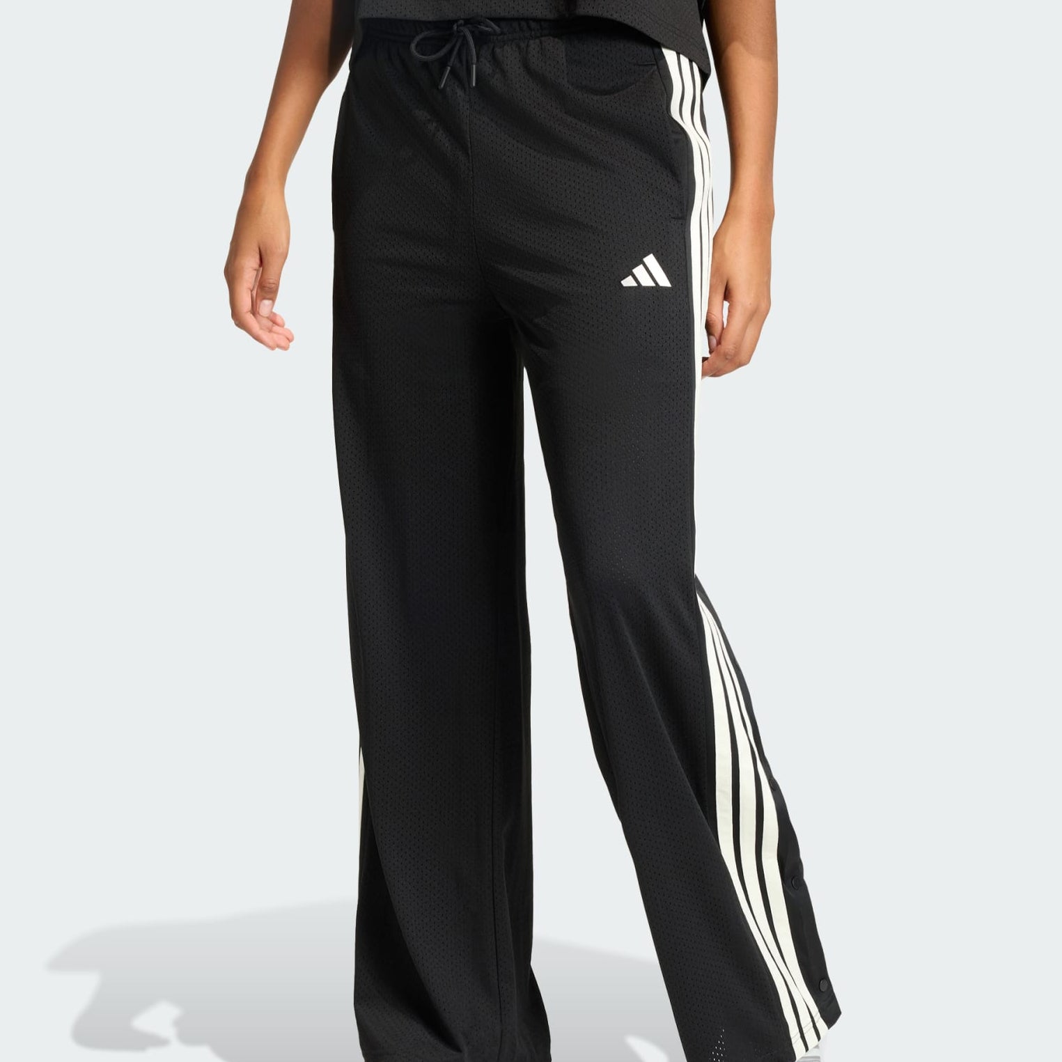 Pantalone Adidas KB9837 Black / Off White / Crystal Linen Donna