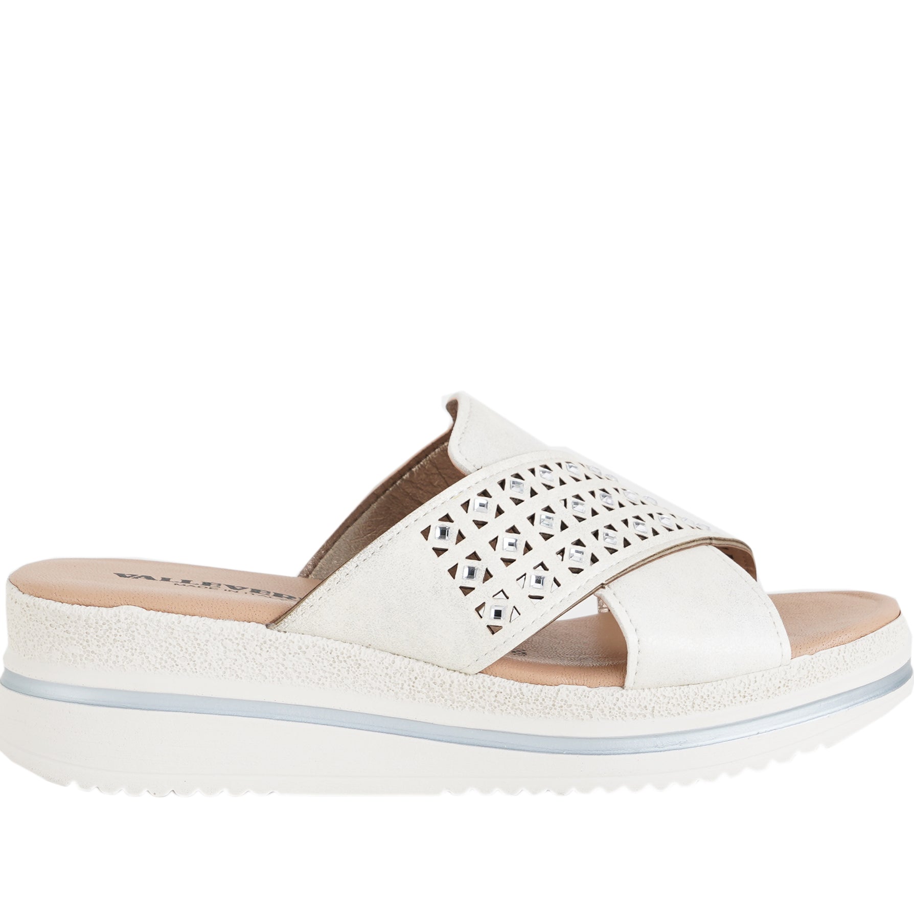 Sandalo con zeppa Donna