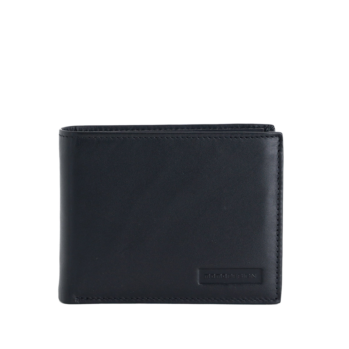 Portafoglio in pelle Momodesign MO-508NA Nero Uomo