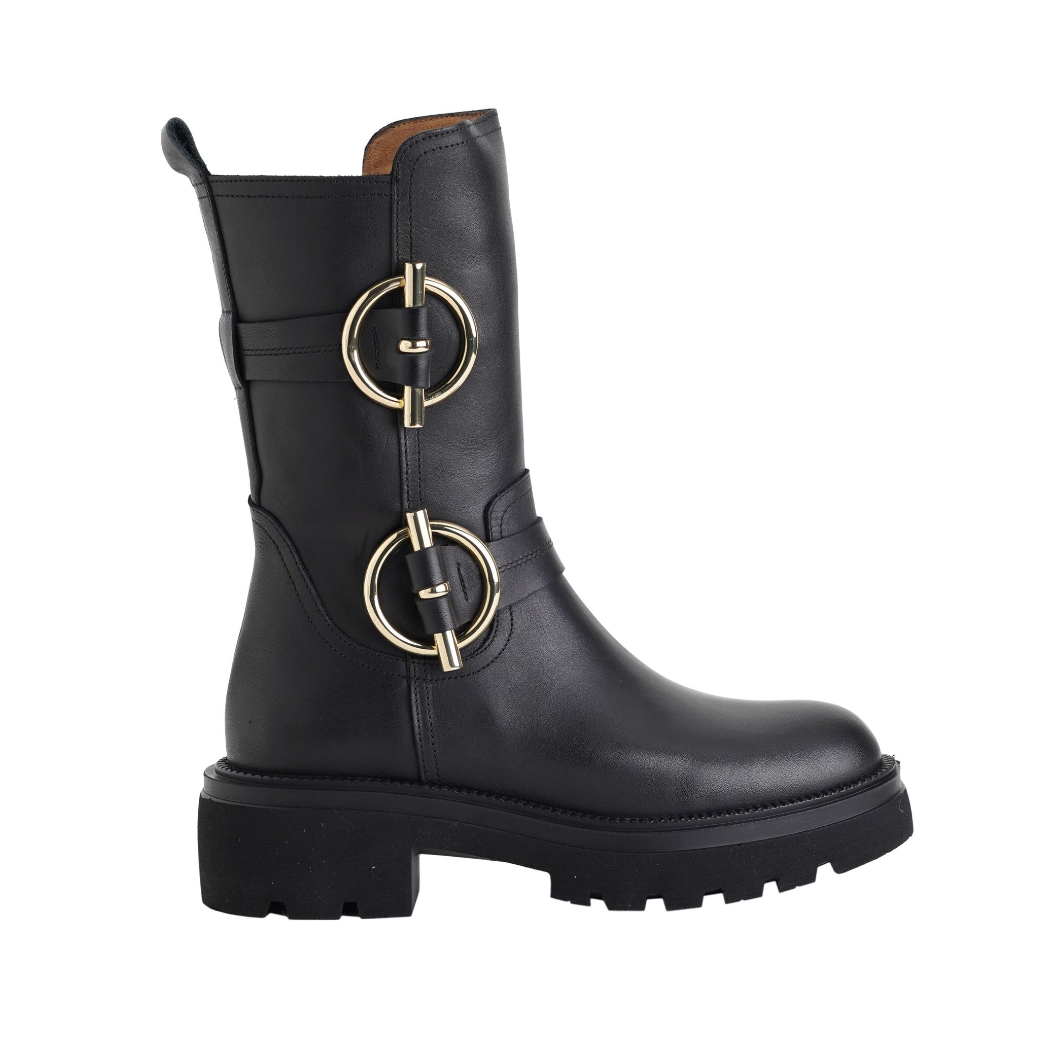 Stivale ALBANO modello biker 3037 Nero Donna