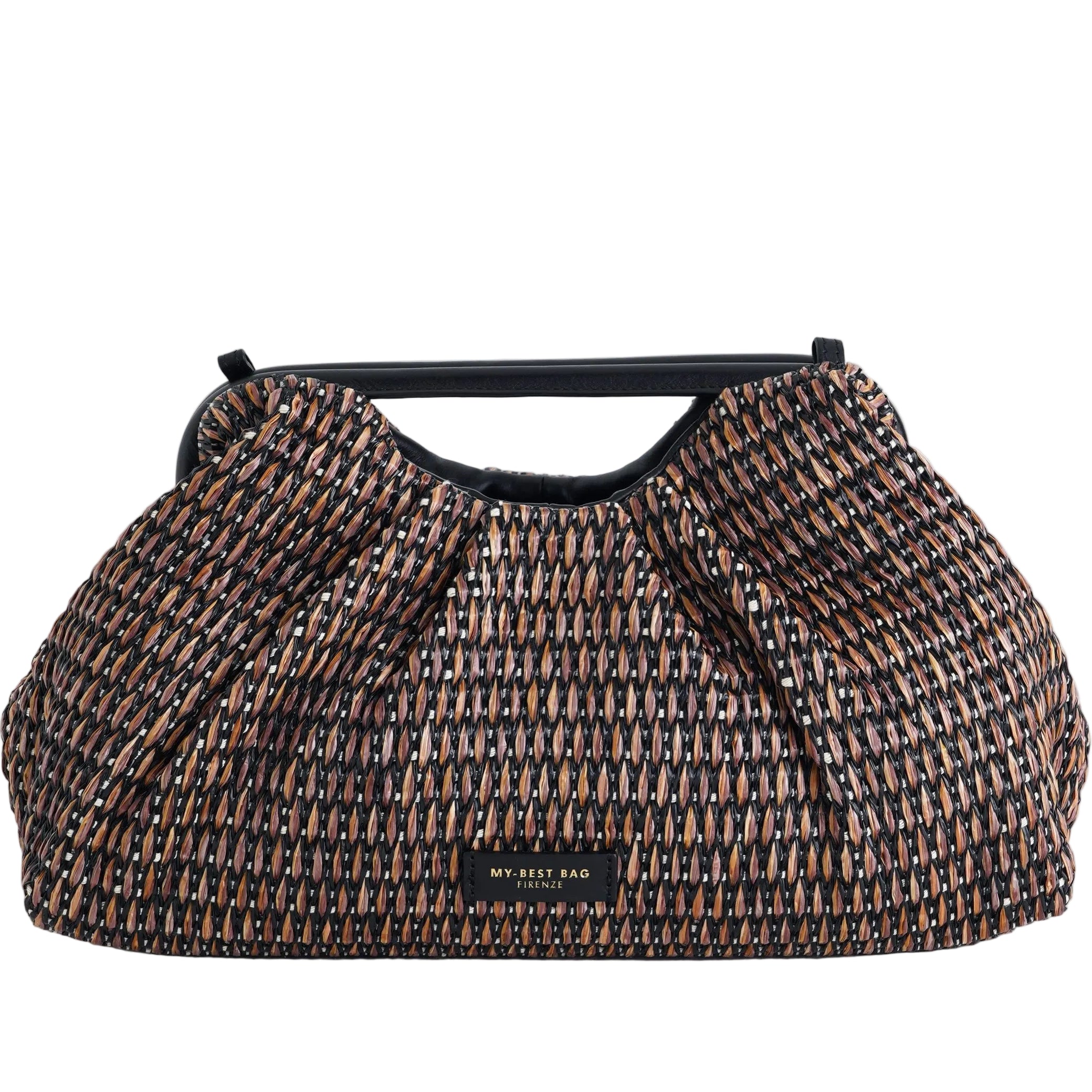 MY BEST BAG S1-MYB-2047 Borsa a Mano Janine Tabru Donna Nero