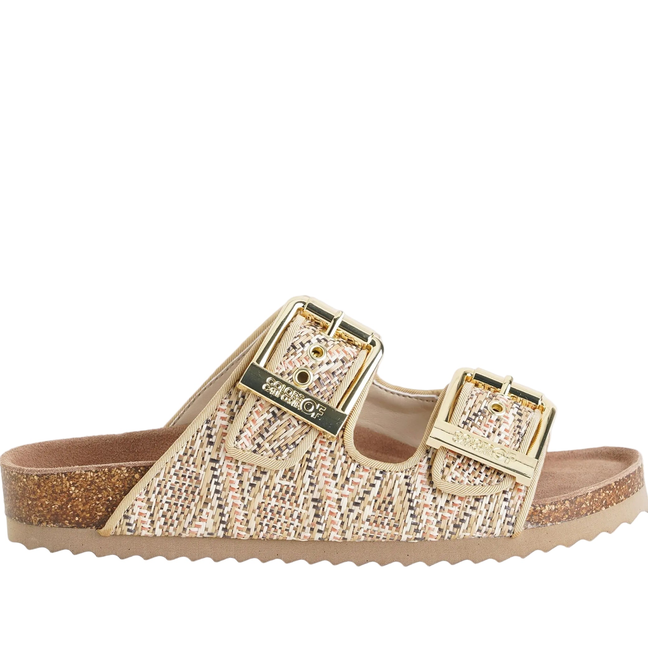 `Sandalo basso Colors of California HC.BIO609 Natural (NAT) Donna`