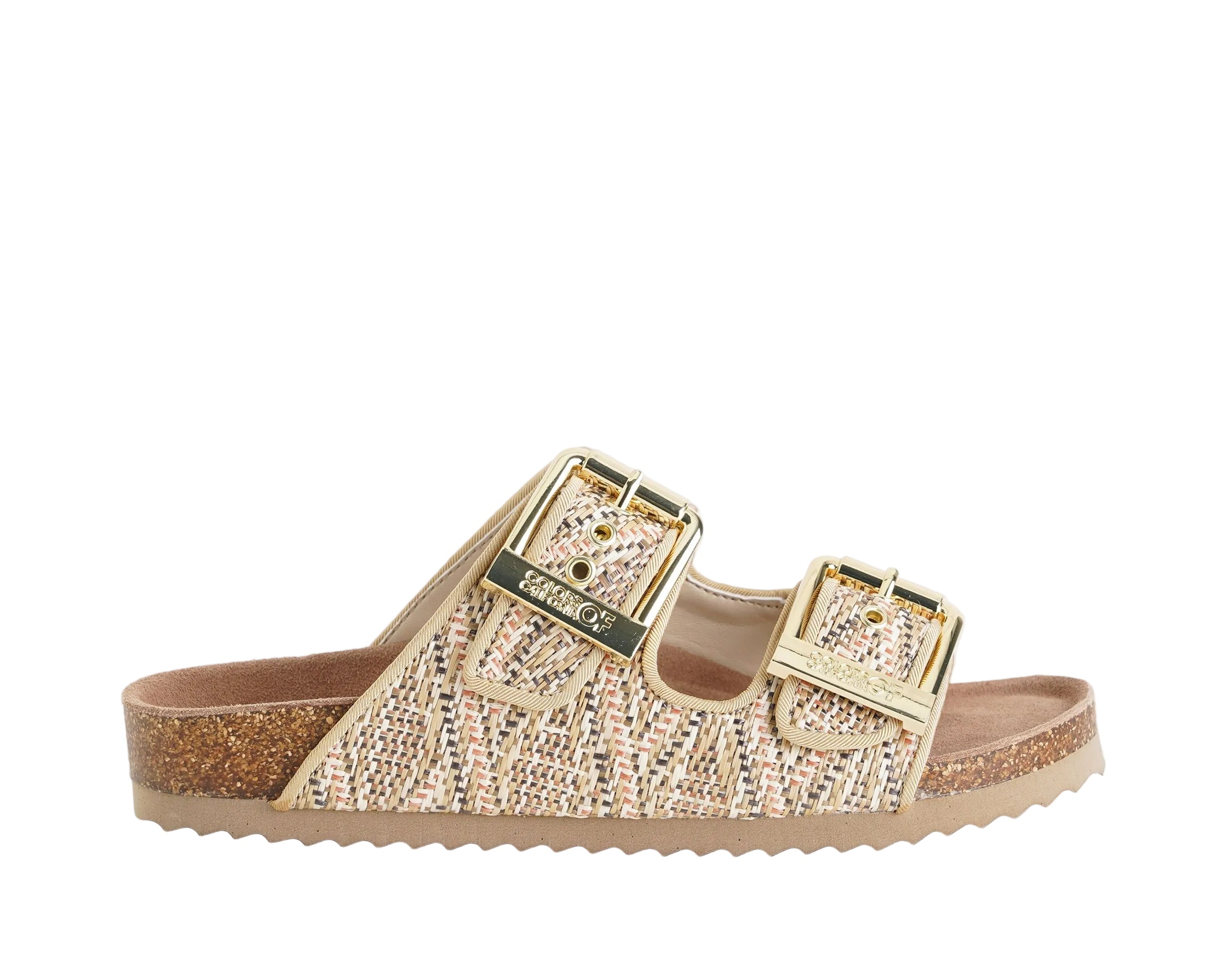 `Sandalo basso Colors of California HC.BIO609 Natural (NAT) Donna`