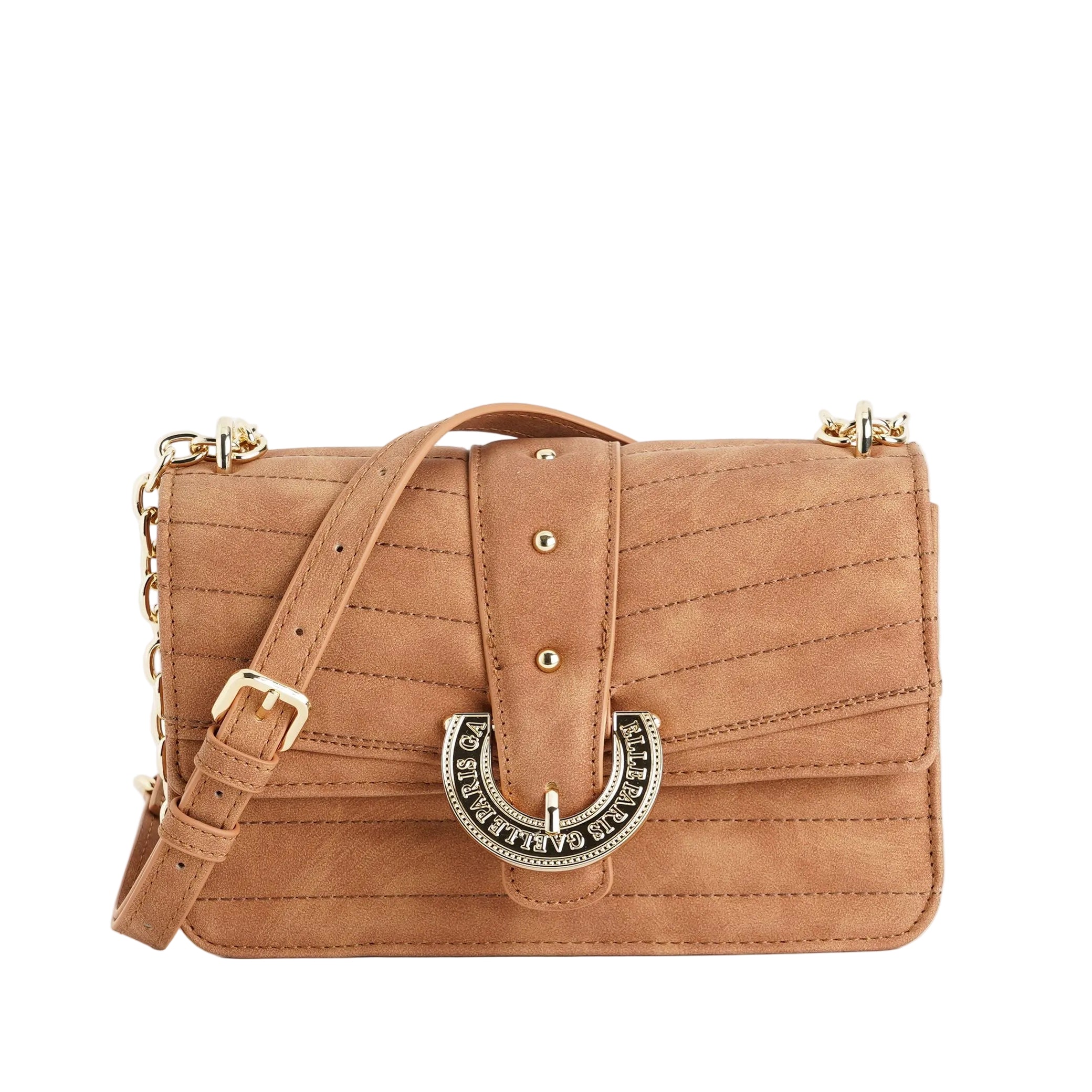 Mini borsa a spalla Gaelle GAACW03120 Cammello Donna
