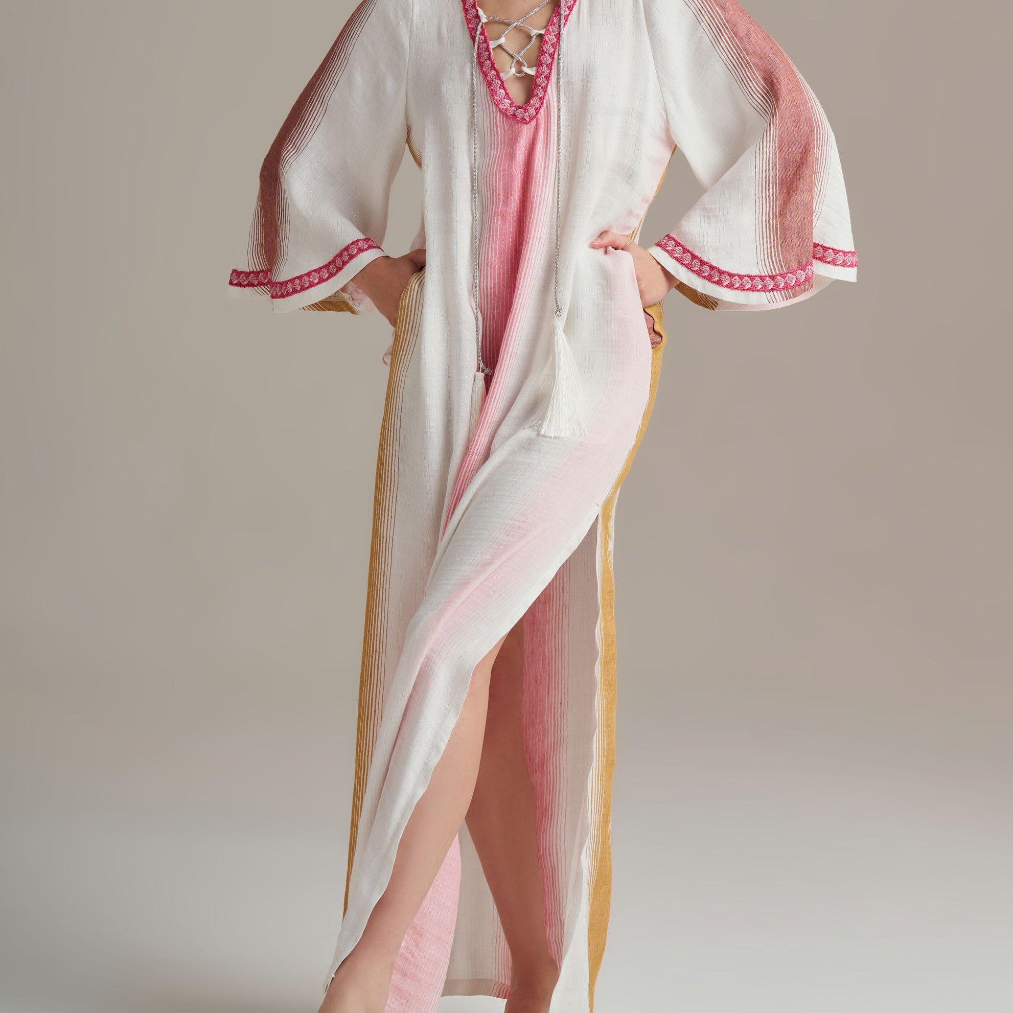 Kaftano lungo Pho 4323157 Donna