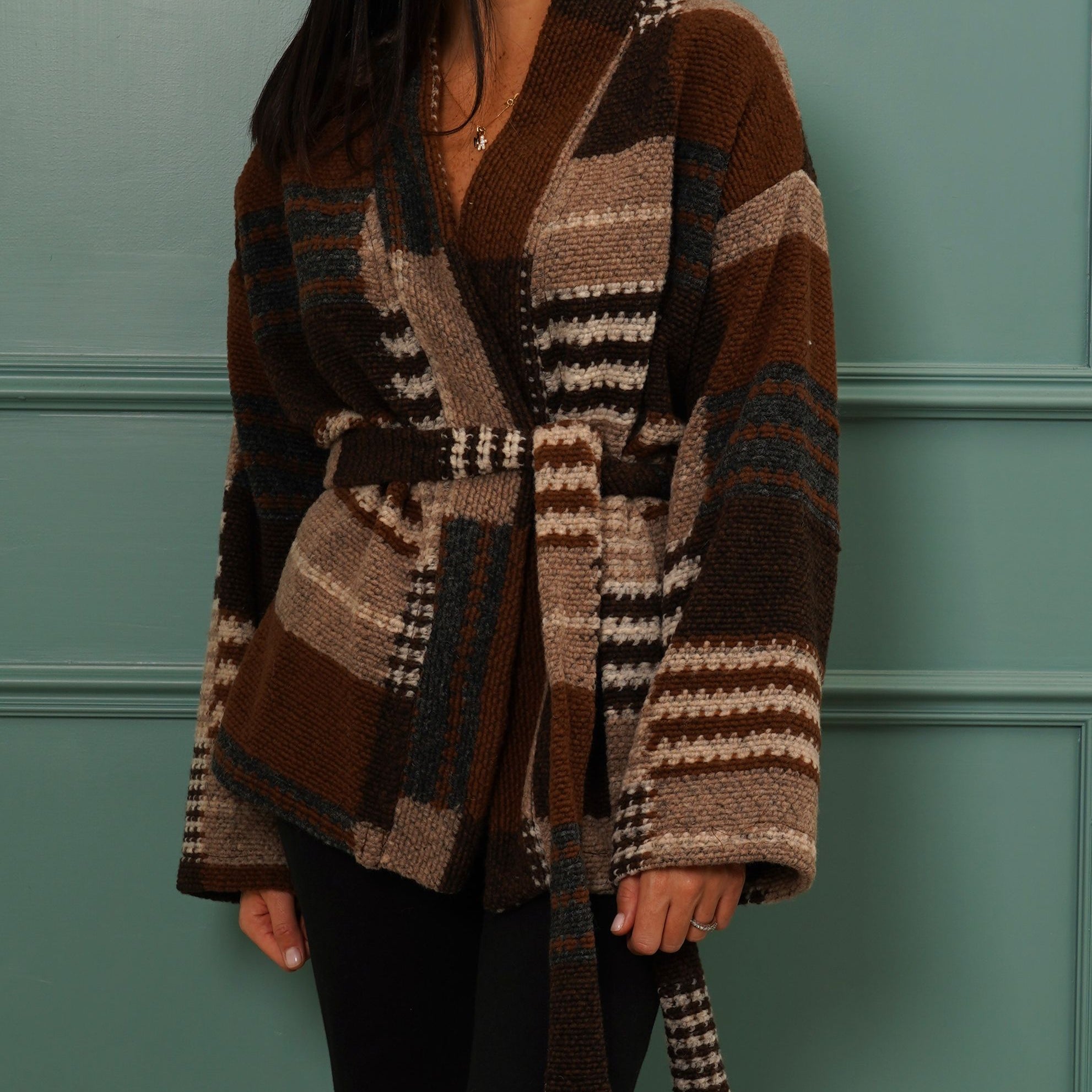 Cappotto in maglia VICOLO TF1692 Donna