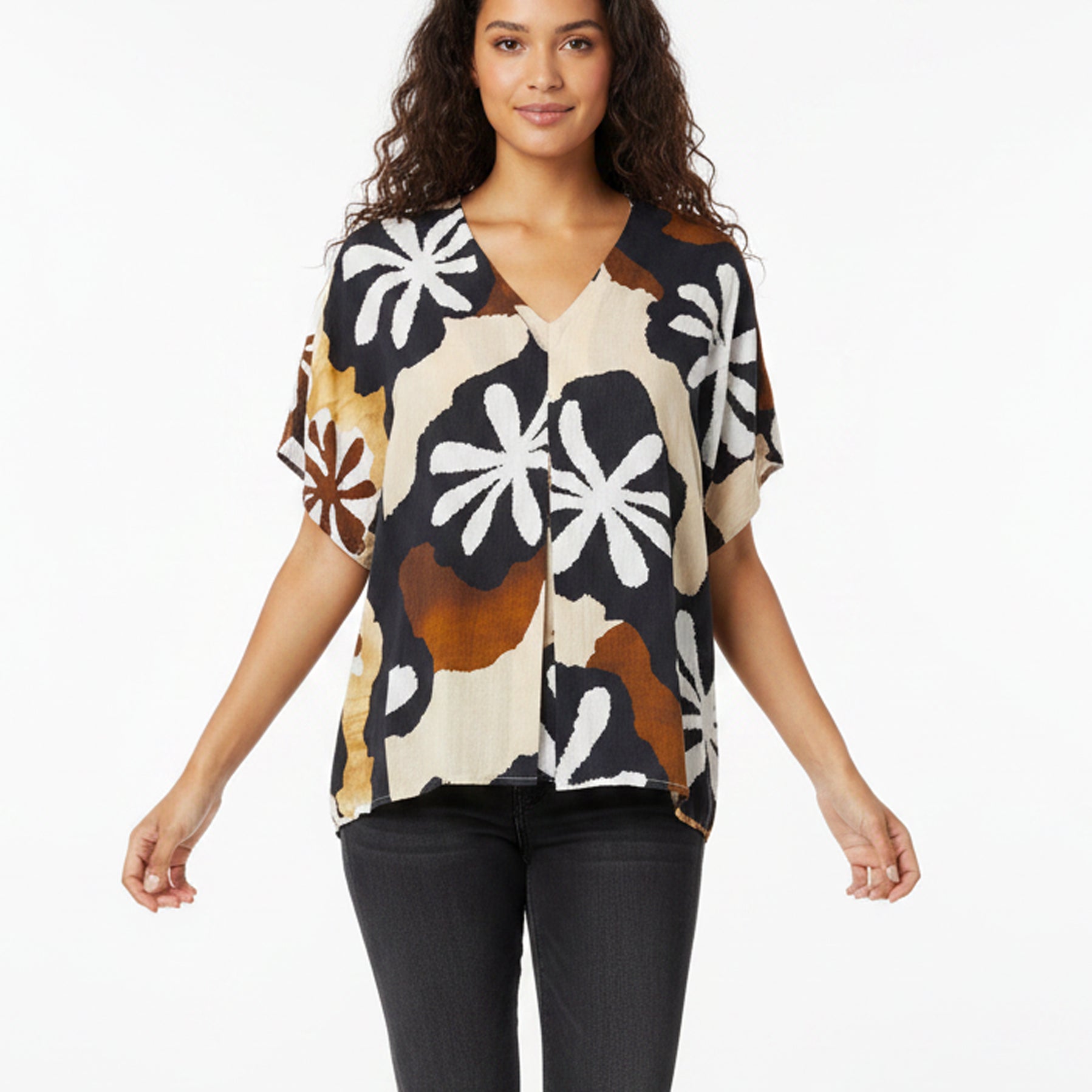 Blusa Anonyme Daisy A46SB091 Beige