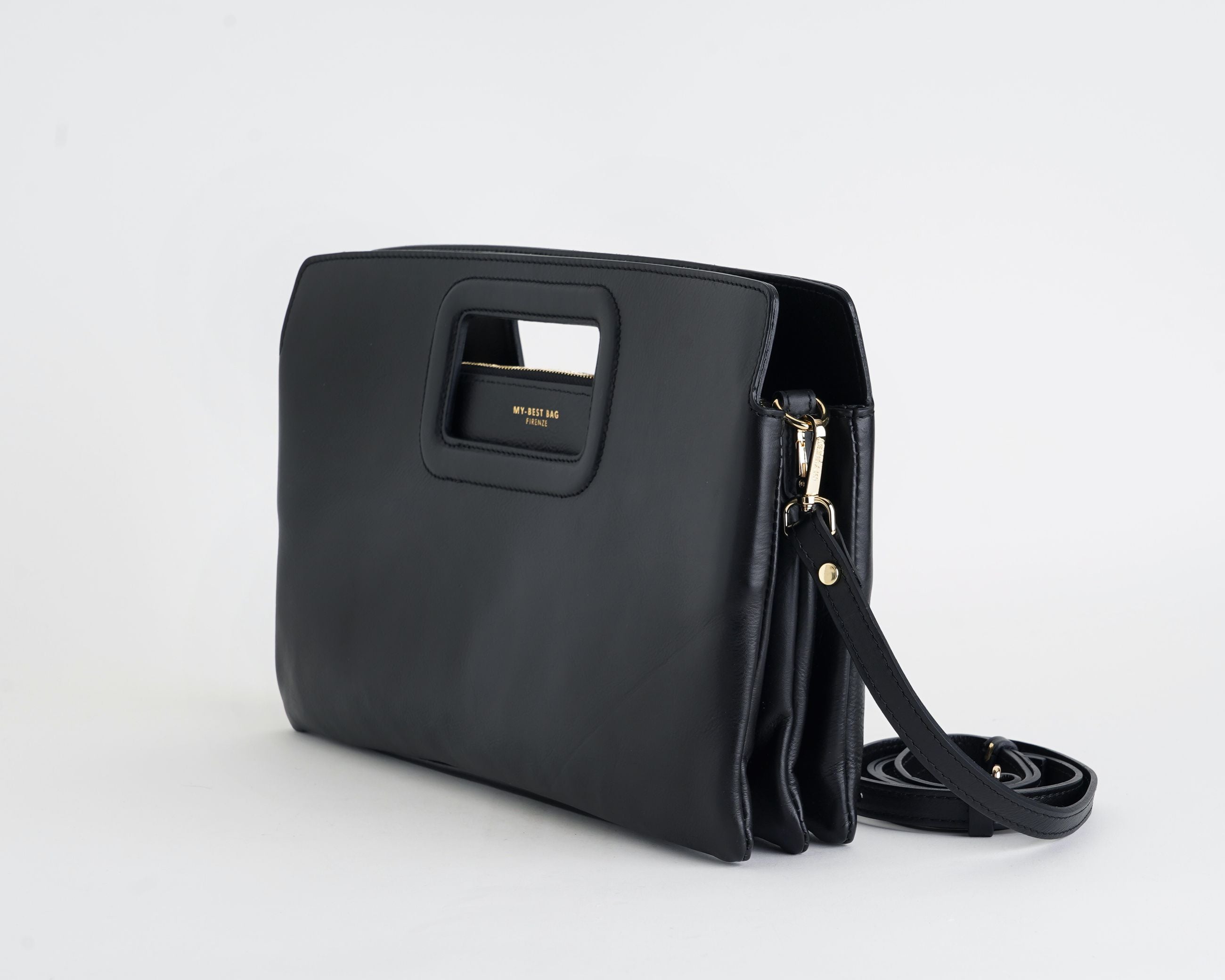 MY BEST BAG S1-MYB-2032 Borsa a Mano Viktoria Big Donna Nero