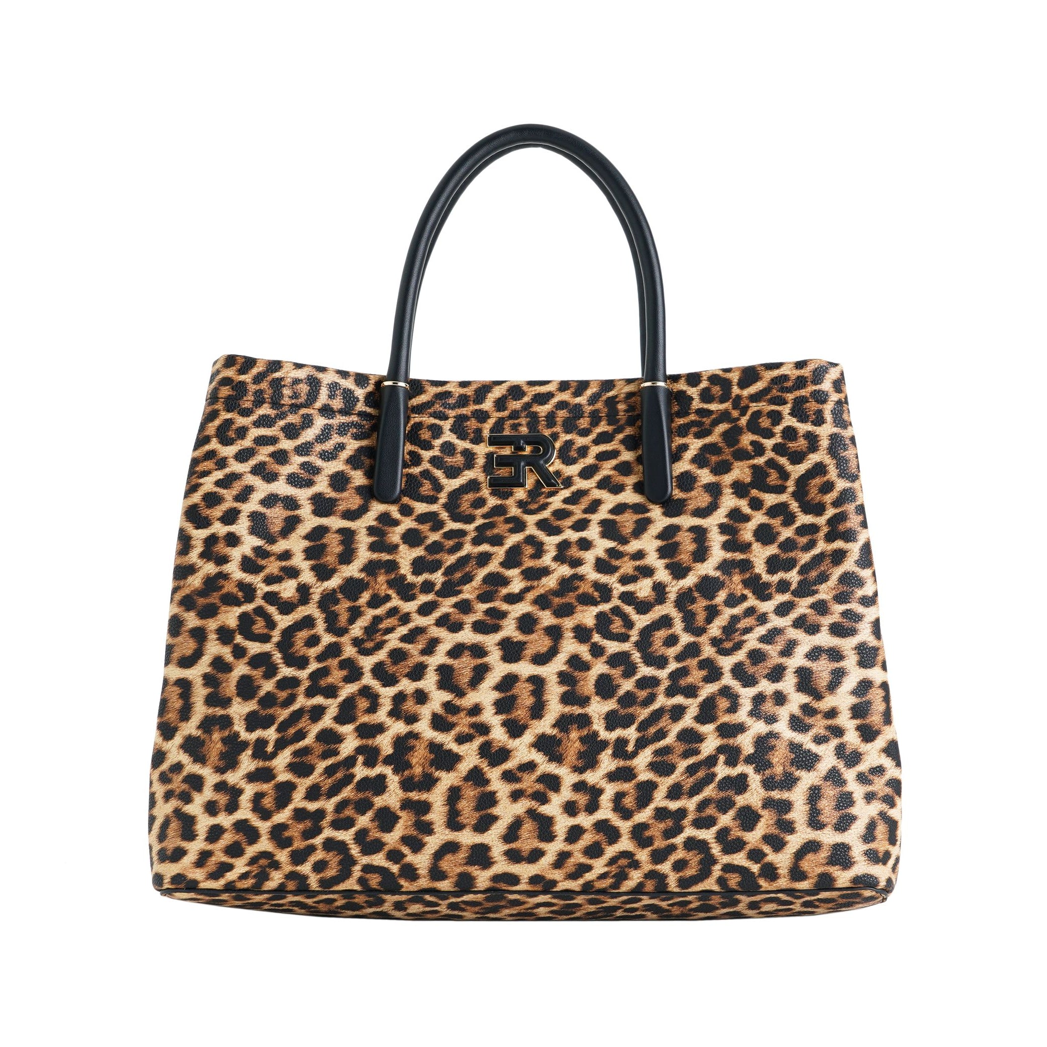 Borsa a mano ERMANNO FIRENZE LARGE TOTE VIRGINIA 12402021 3203 Leopard Donna