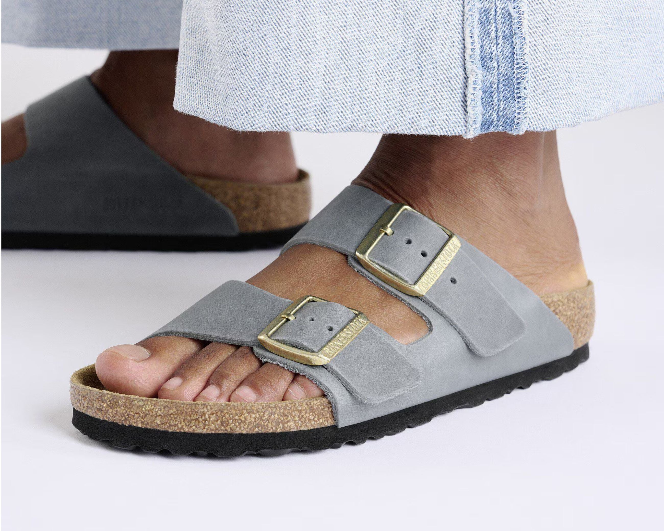 Sandalo Birkenstock Arizona 1029253 Gray