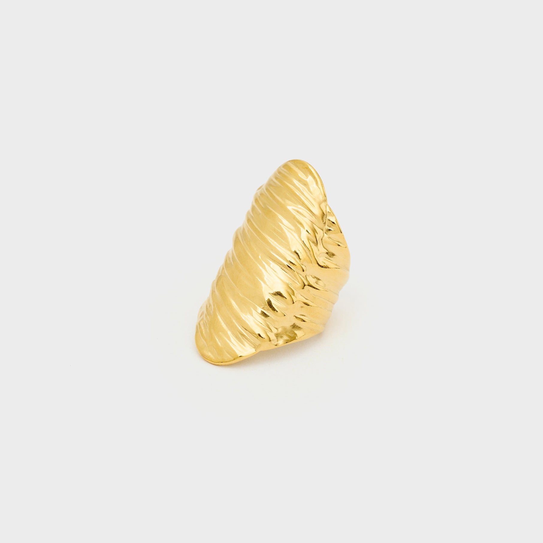 Anello Avvolgente Over Lavorato Nali' YAAN0004 Oro Donna