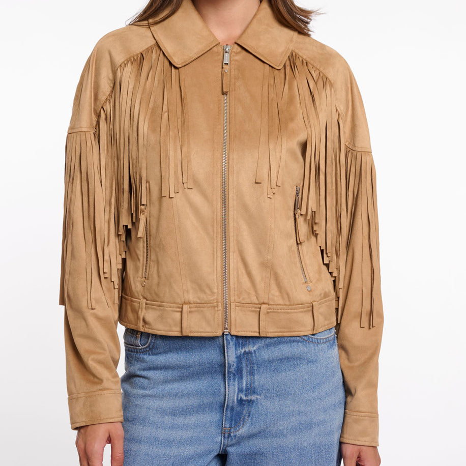 Giacca con frange Rino&Pelle Ravenna.7002621