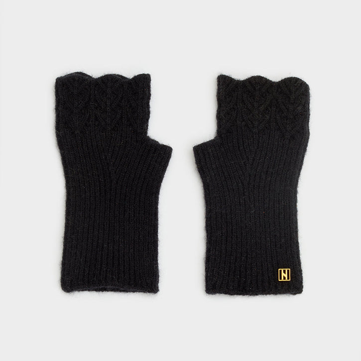 Guanti NALI' Julia UNGU0006 Nero Donna