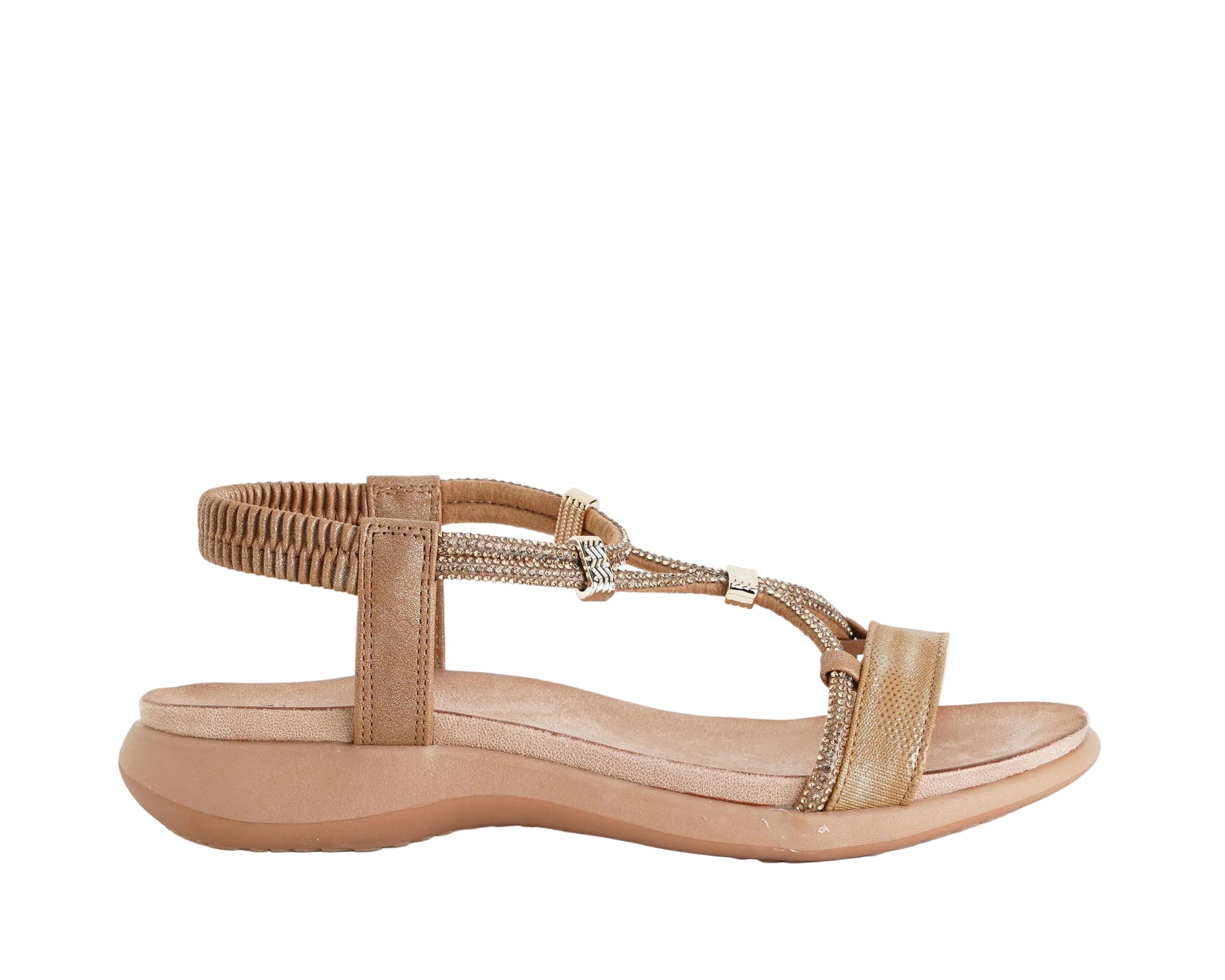 Sandalo basso Exe BZX47962-4 Camel