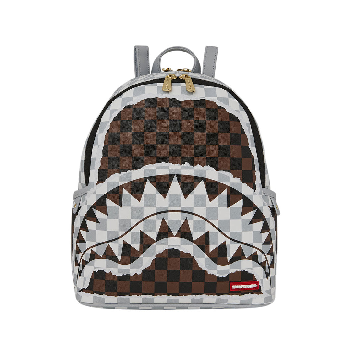 Zaino SPRAYGROUND CREAM AND BROWN TEAR CHECK SAVAGE BACKPACK 910B8291NSZ Unisex Uomo Donna