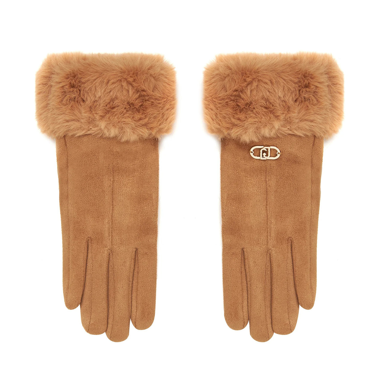 Guanti effetto scamosciato LIU JO 2F5063 T0300 Donna