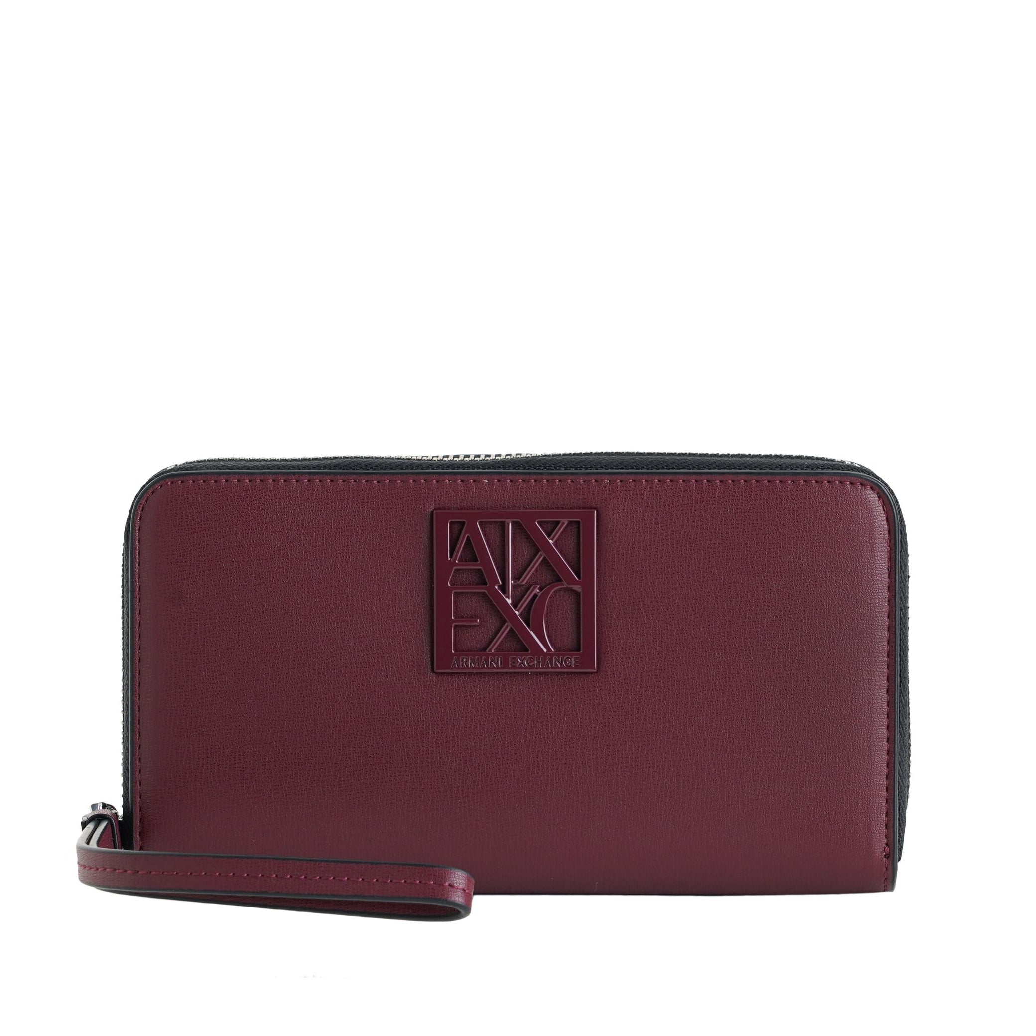 Portafoglio ARMANI EXCHANGE SUSIE ZIP AROUND REGULAR 9484860A874 Donna