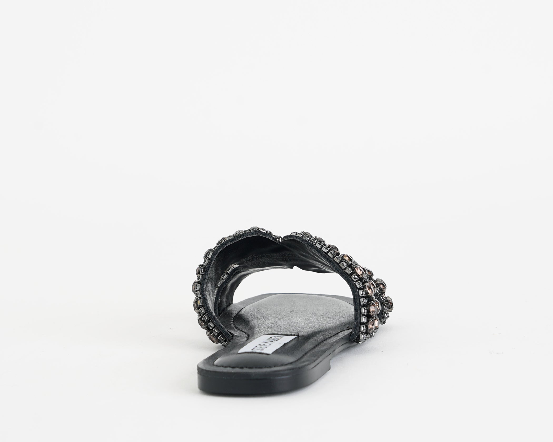 Steve Madden Zaira SMSZAIRA-05O – Sandalo basso donna Nero con strass