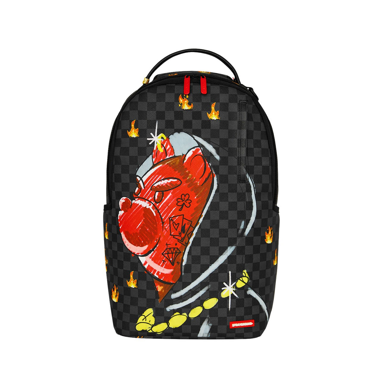 Zaino Sprayground Diablo Sketchy Hoodie Backpack 910B8690NSZ Unisex Uomo Donna
