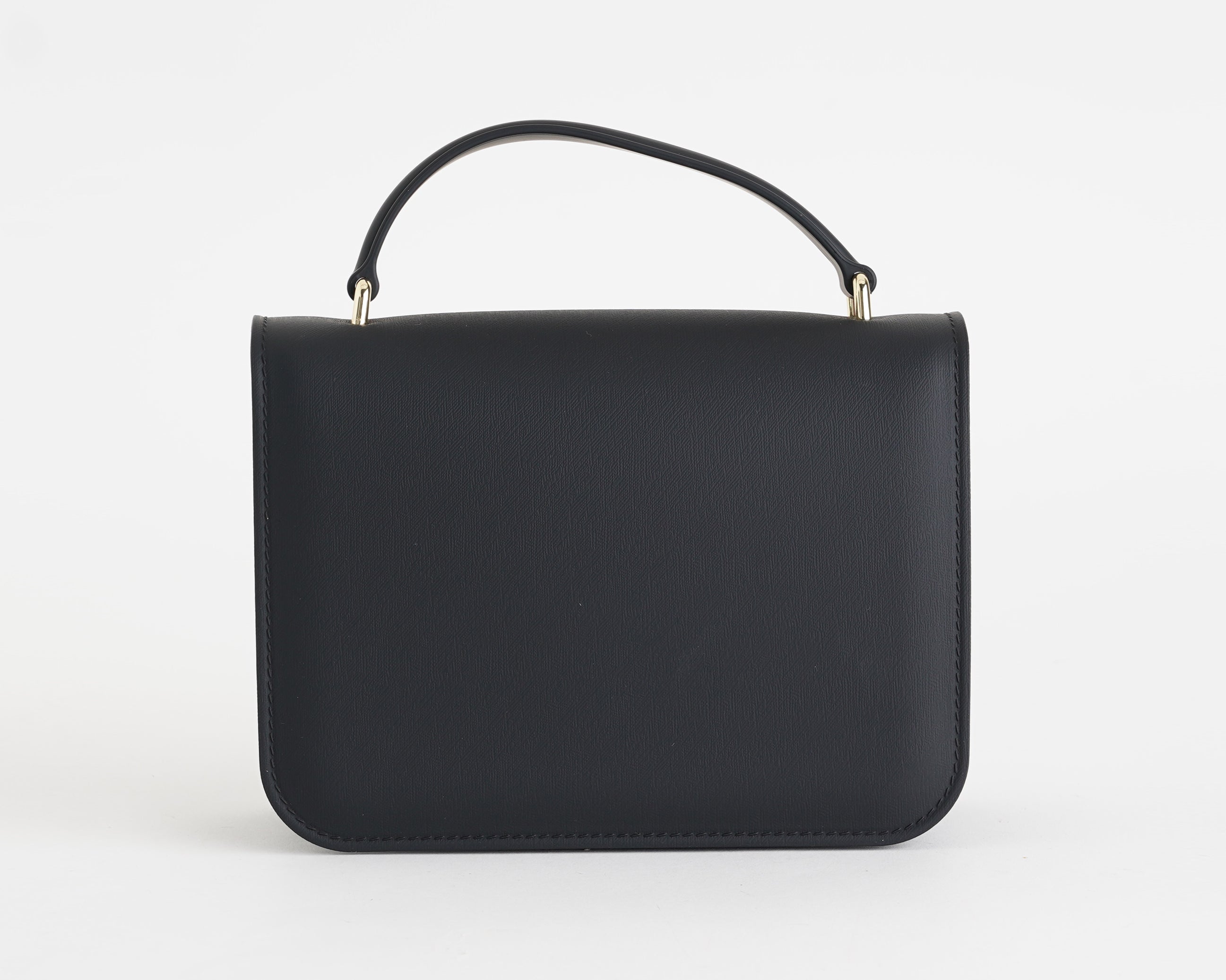 Borsa a tracolla Marc Ellis Flat Ear 26 Donna Black Light Gold - Vista posteriore