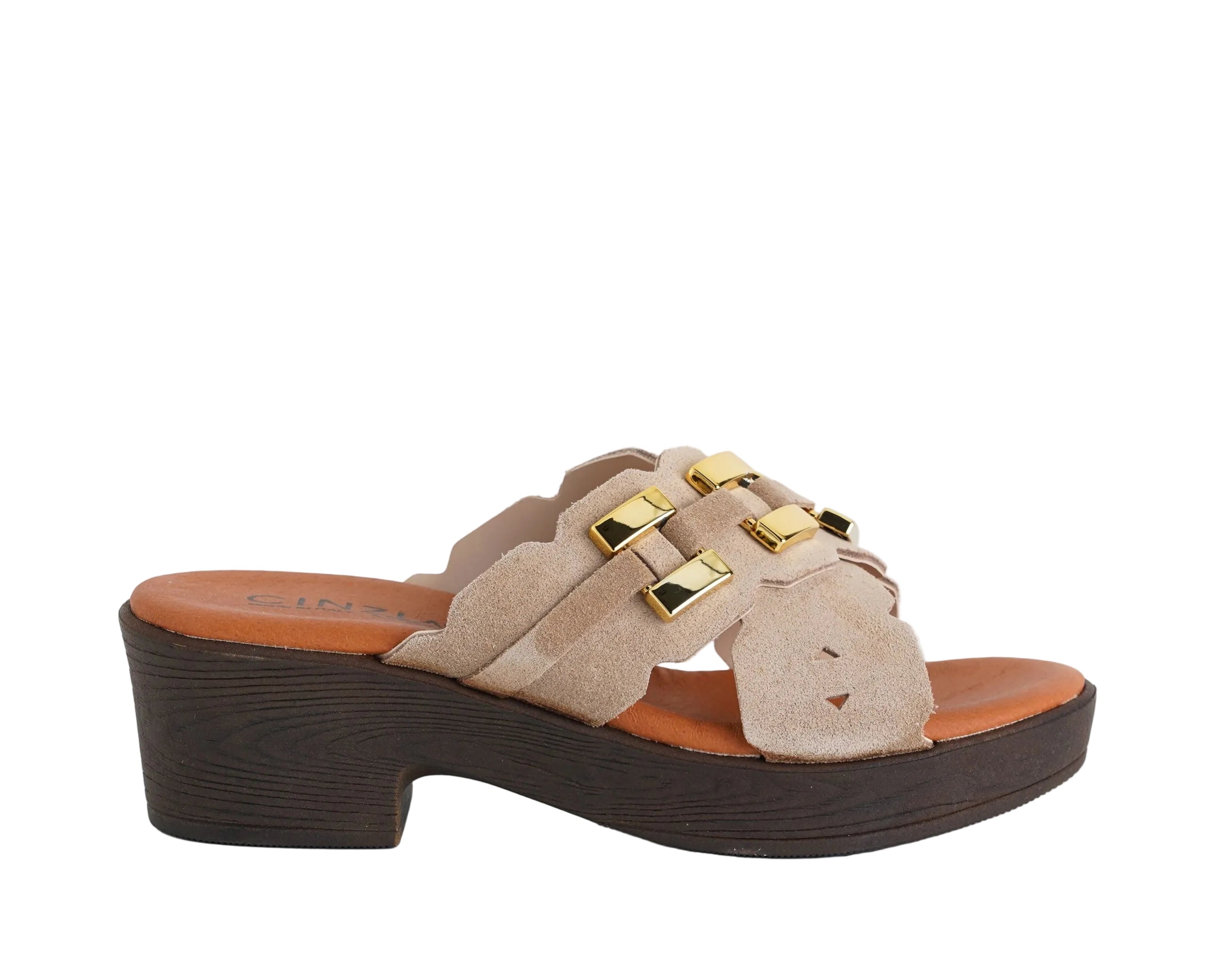 Sandalo alto Cinzia Soft NG8973 colore Steppa – CINZIA SOFT