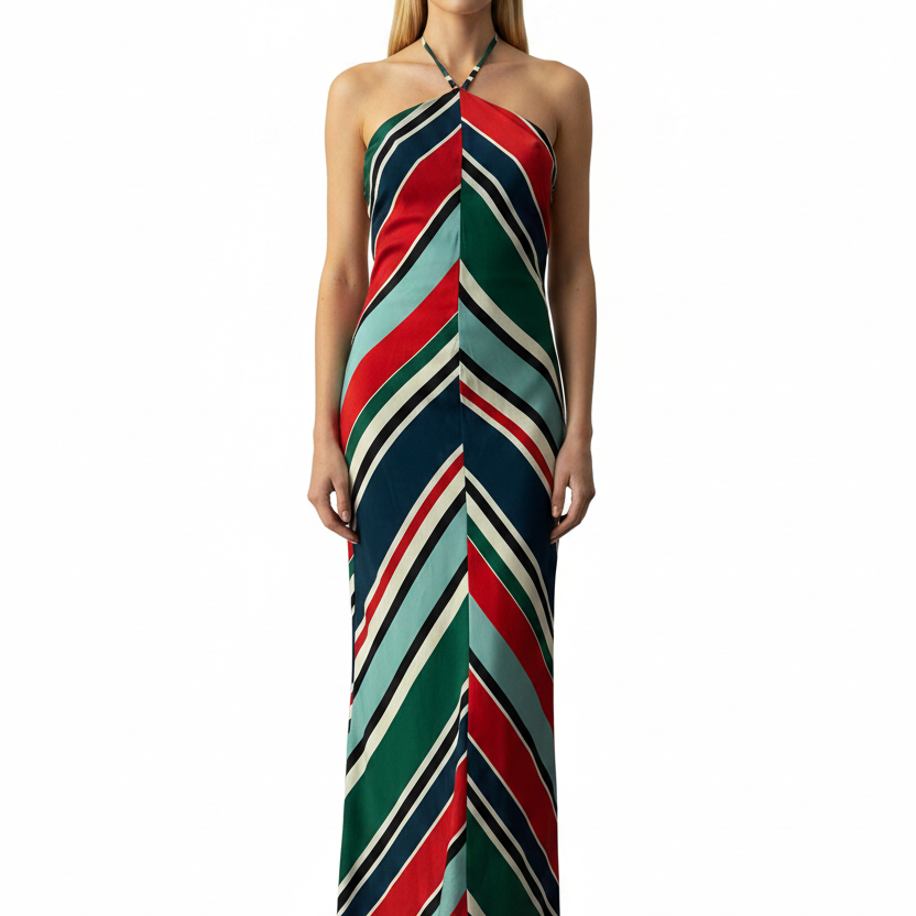 Abito Vicolo TAB3119 Multicolor Donna