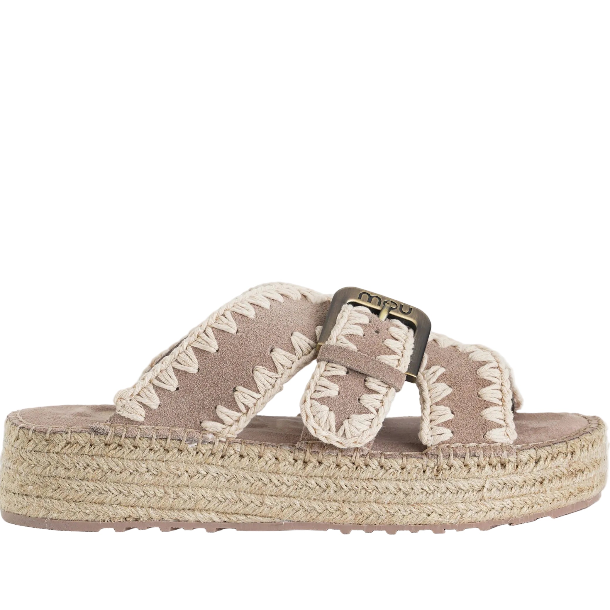 Sandalo Mou Jute Sandal MU.SW641003A Donna