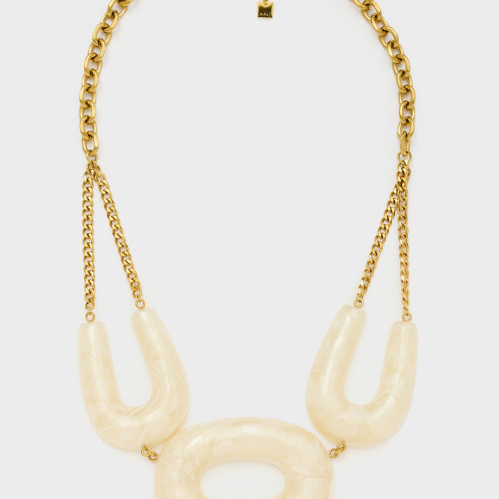Collana Nalì Dallas EMCL1141 Bianco Donna