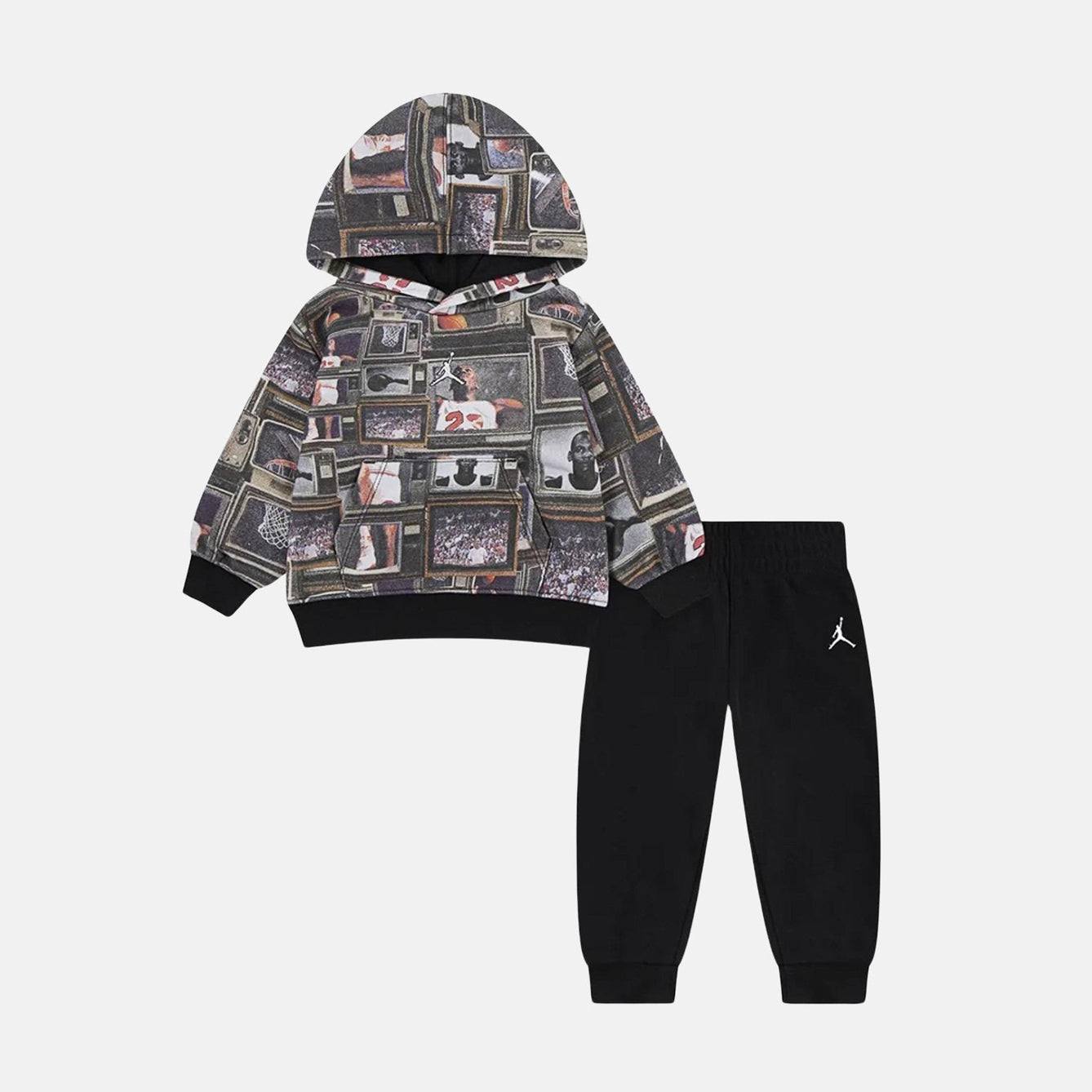 Tuta JORDAN Jdb Mj Brooklyn Aop Ft 65F239 Unisex bambino