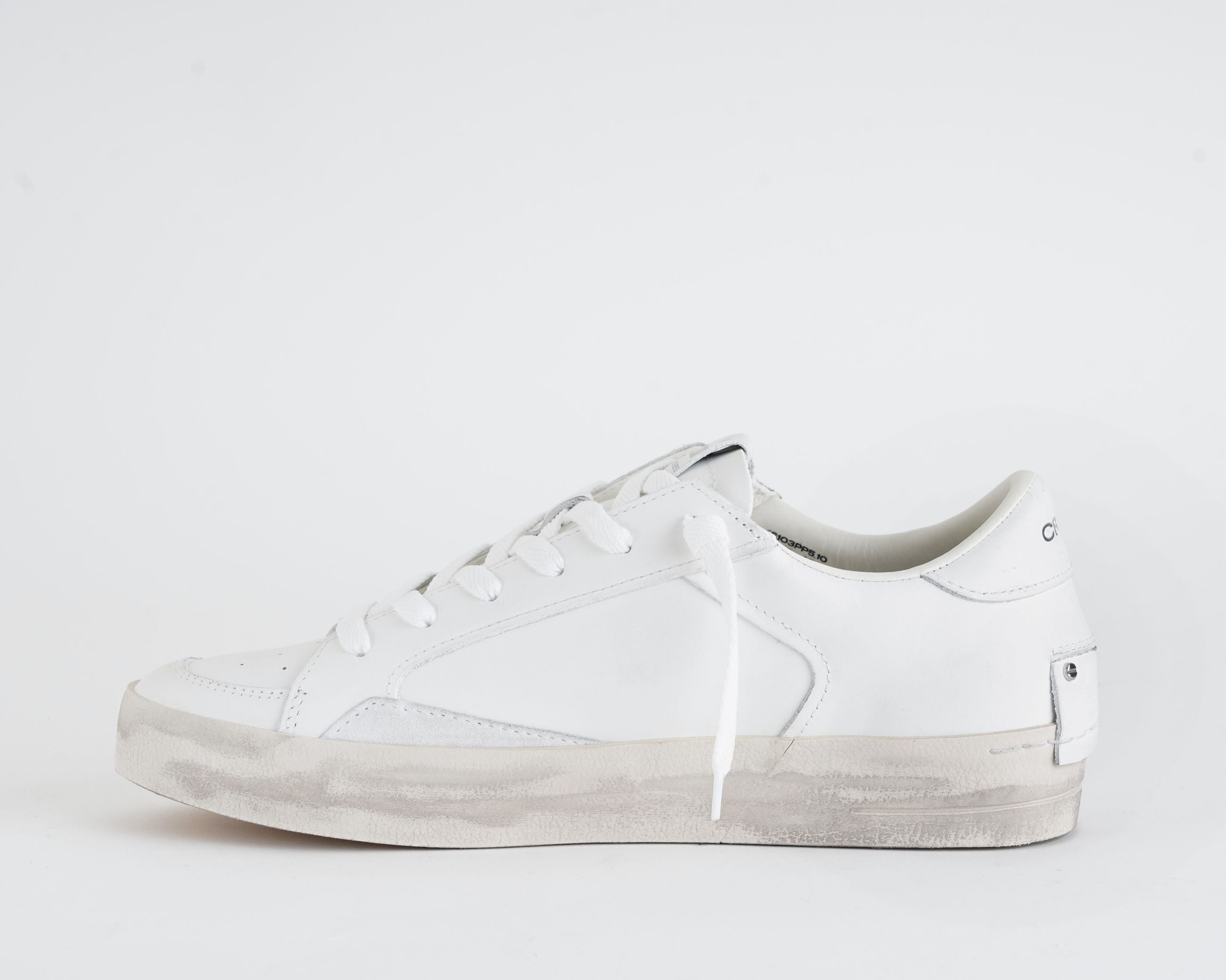 Sneakers Crime London Skate Deluxe White uomo – vista laterale