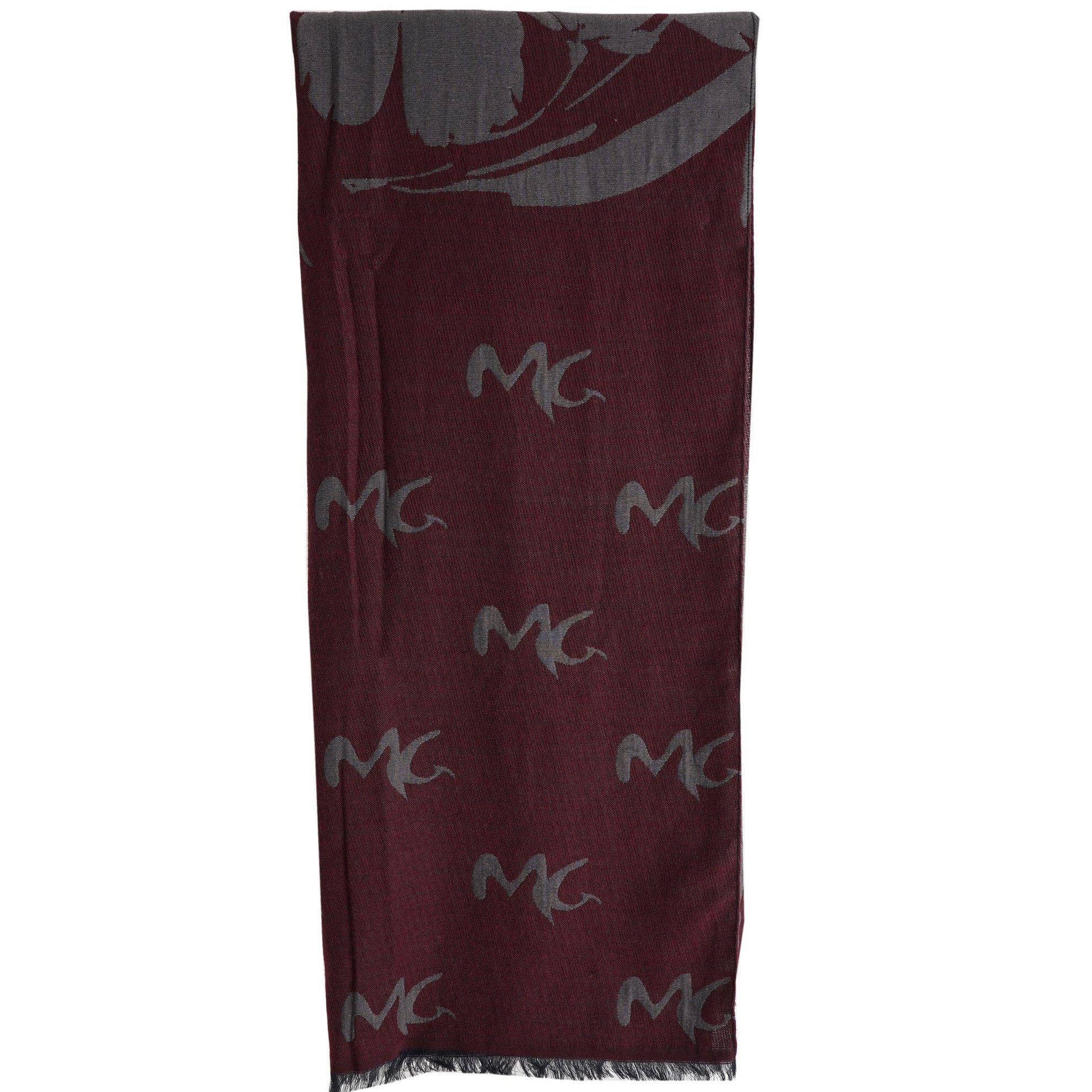 Sciarpa jacquard MANILA GRACE F601PJ Bordeaux