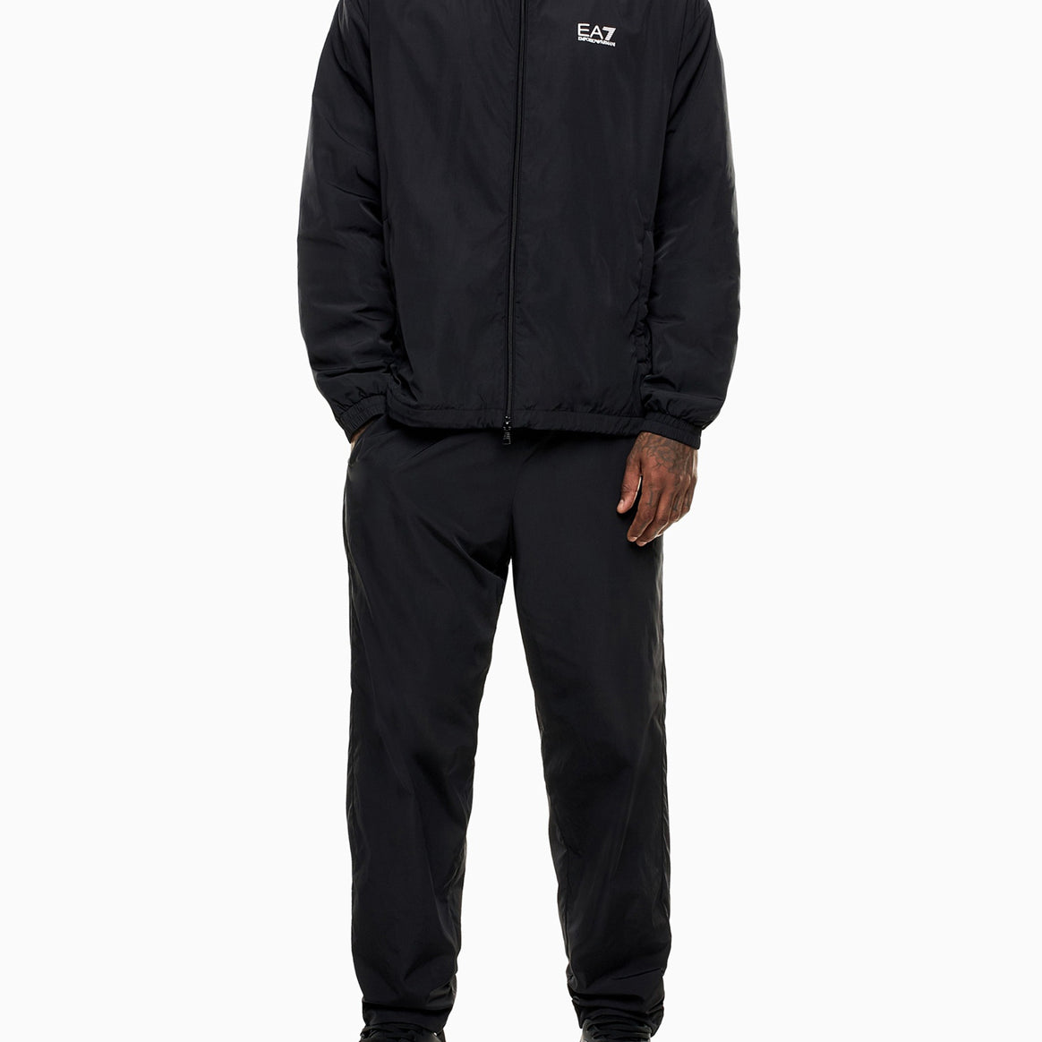 Tuta regular fit EA7 7M000954AF13190 Nero Uomo