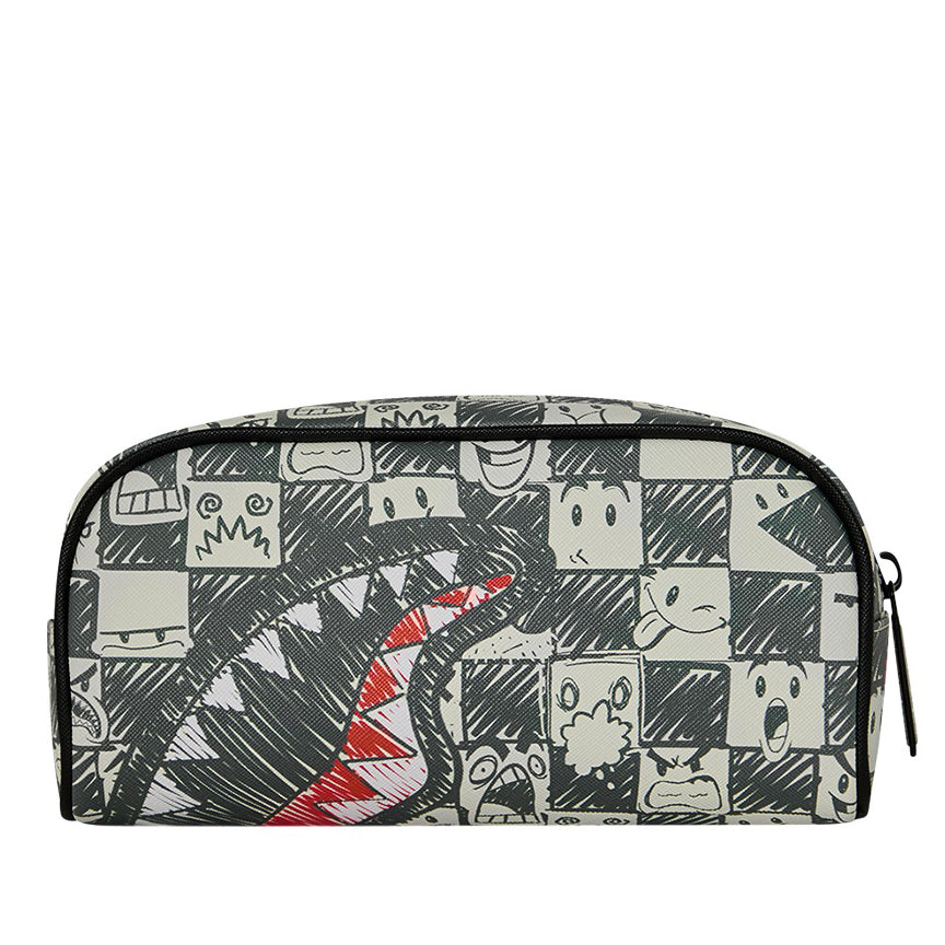 Astuccio Sprayground Emote Check Pouch 910B9446NSZ Multicolore