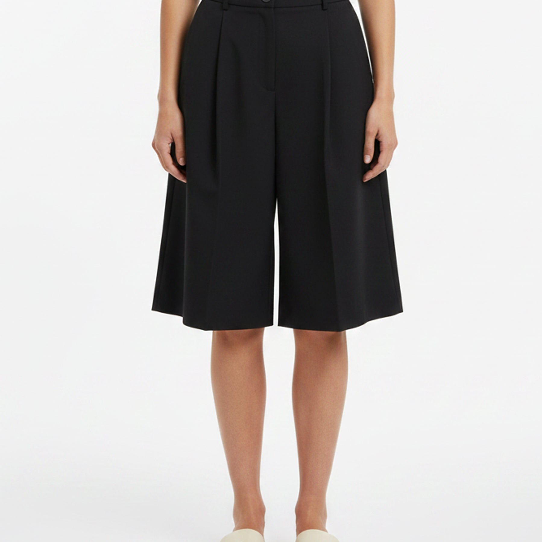 Bermuda elegante Anonyme P36ST229 Nero