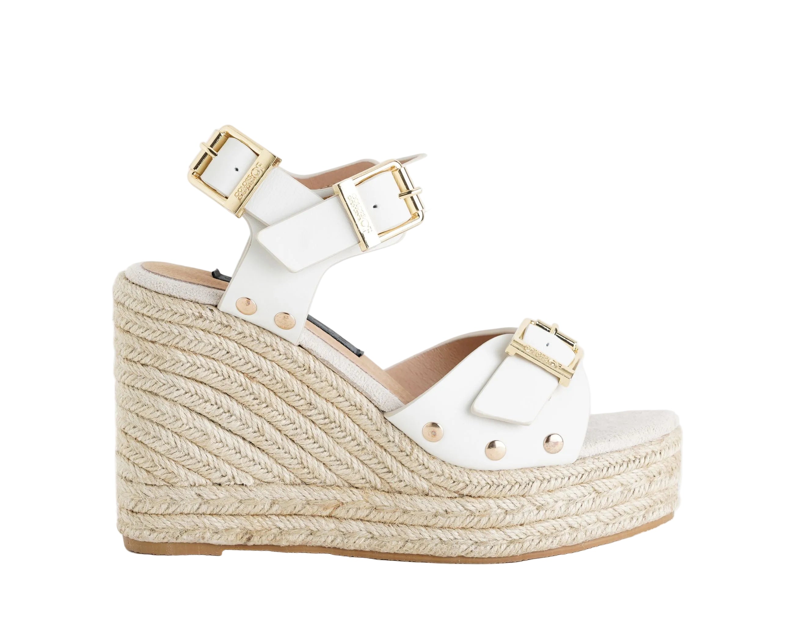 `Sandalo con zeppa Colors of California HC.CAPRI15 White (WHI) Donna`