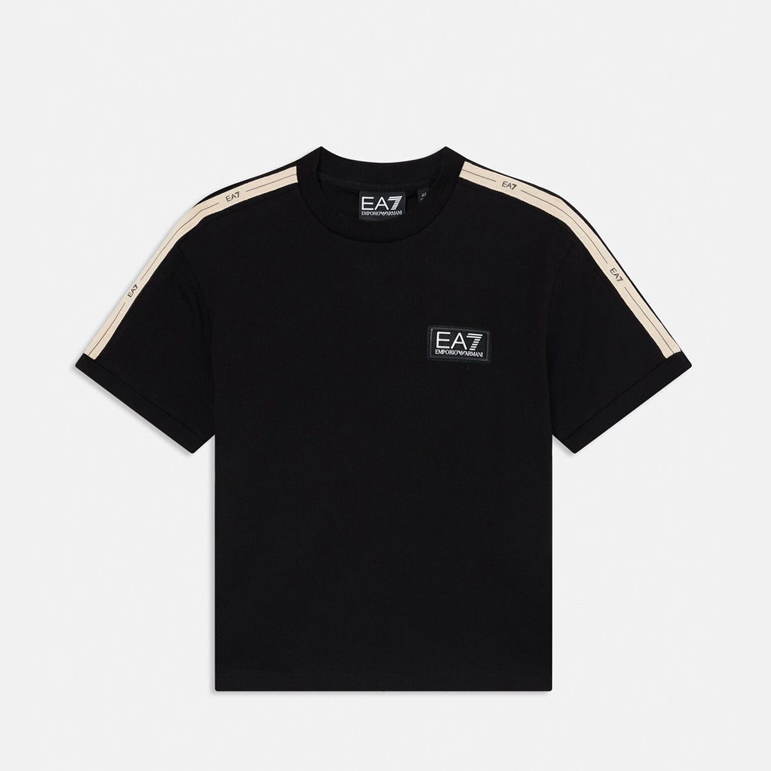 T-Shirt EA7 7B000190AF10375 Nero Bambino