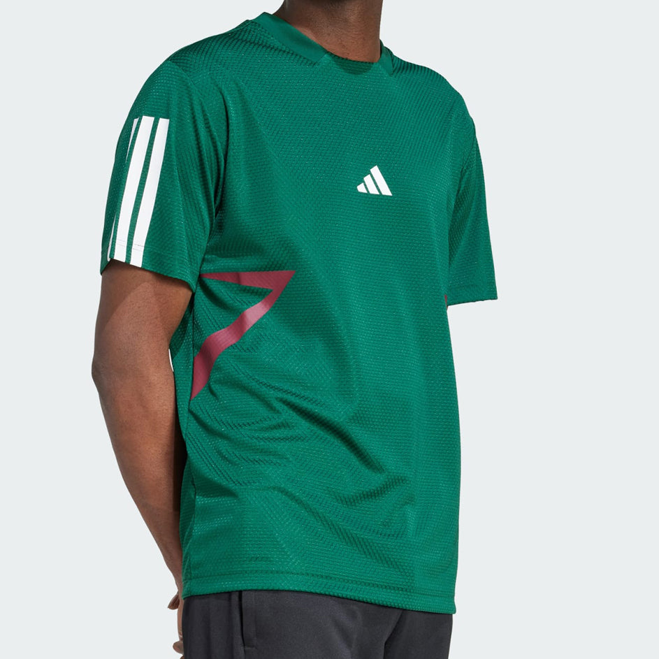T-Shirt ADIDAS Tiro Cb Tee JN2579 Verde scuro/Borgogna/Bianco Uomo