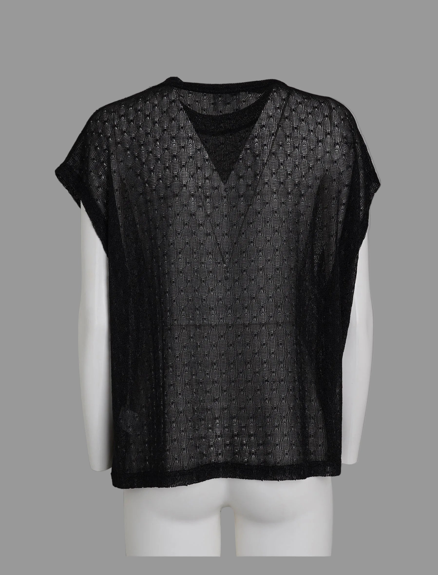 Maglia in lurex Anonyme K46SB301 Black