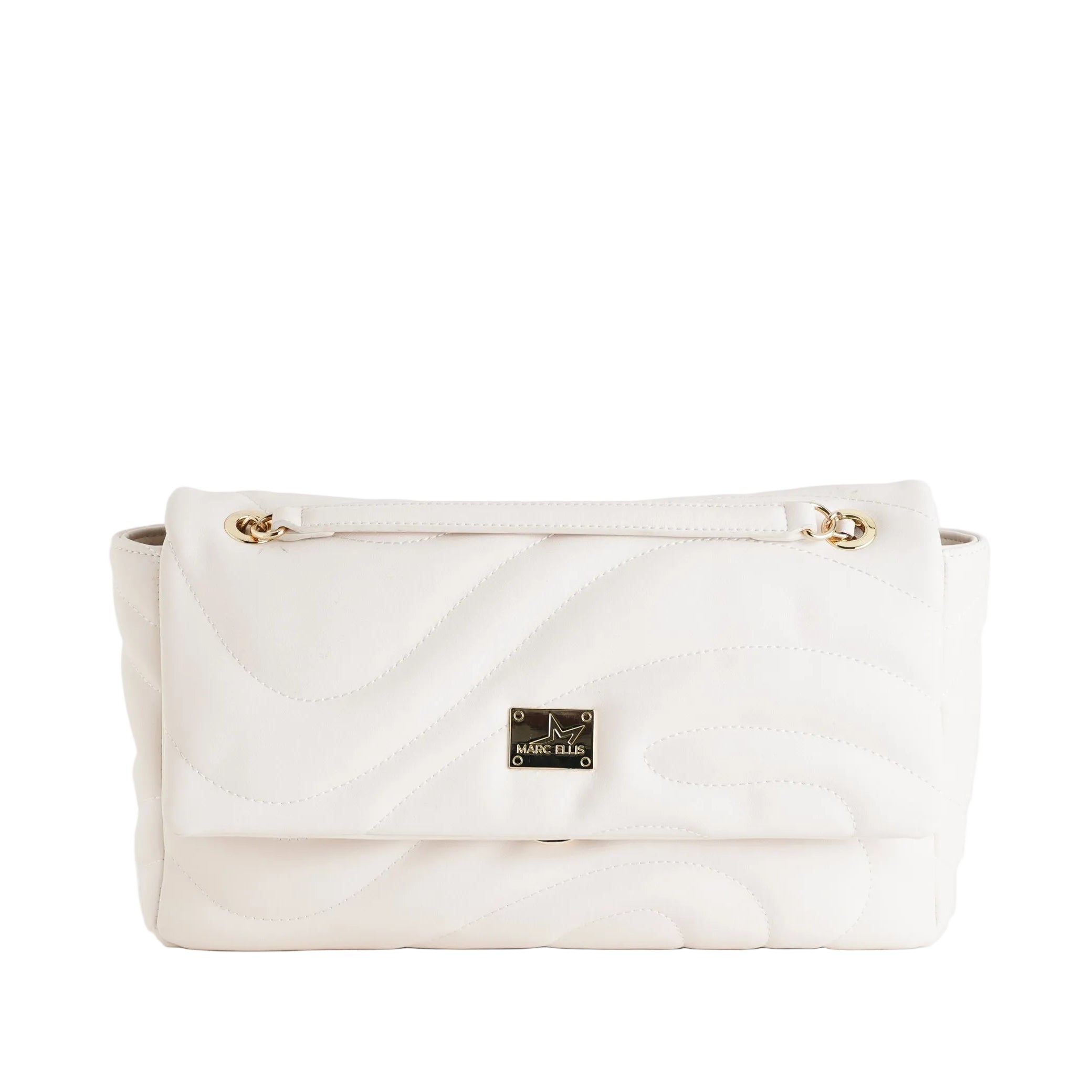 Borsa a spalla Marc Ellis Grace m bag Milk