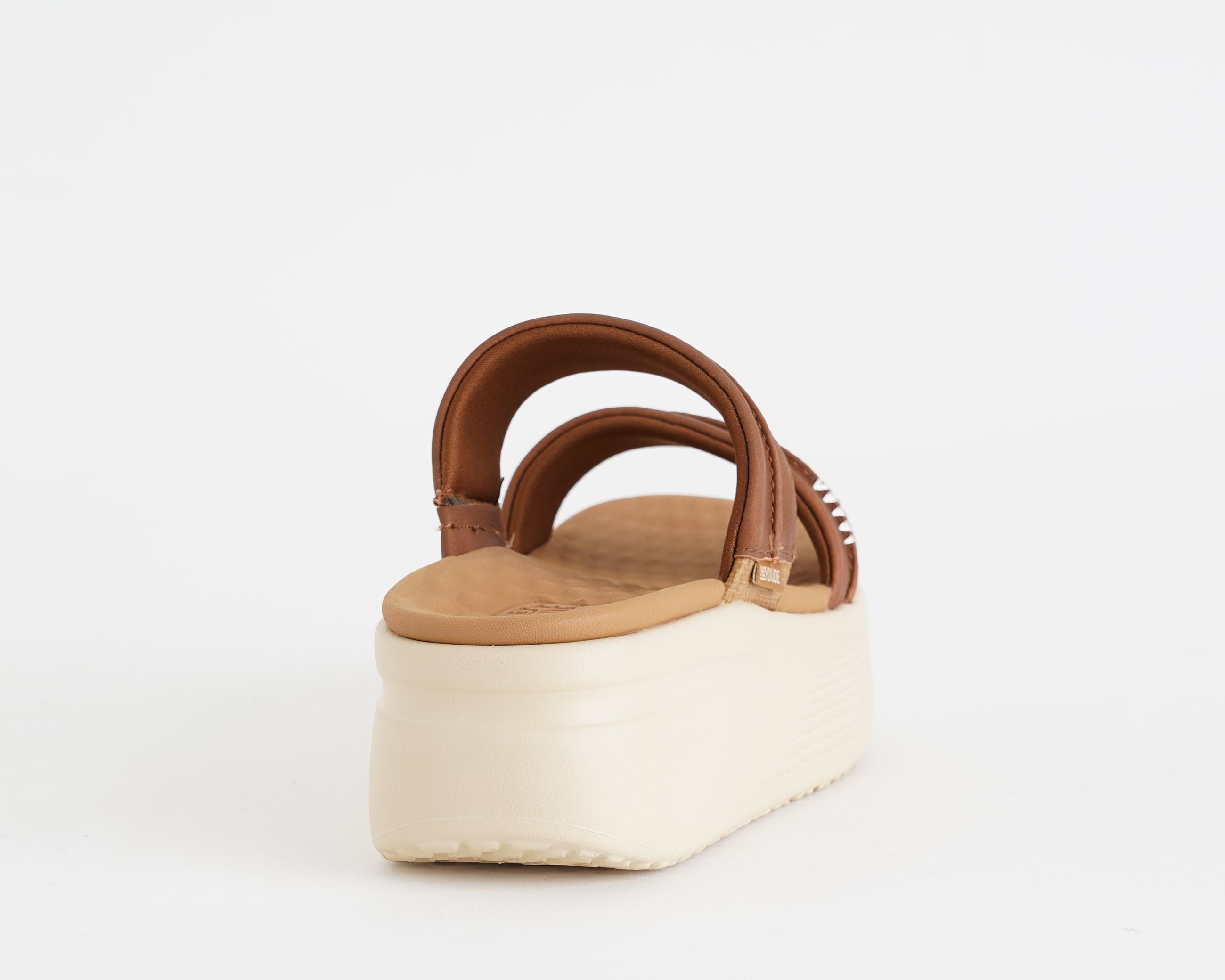 Sandalo platform Hey Dude Austin Slide Classic HD.45256 colore Cognac — HEY DUDE