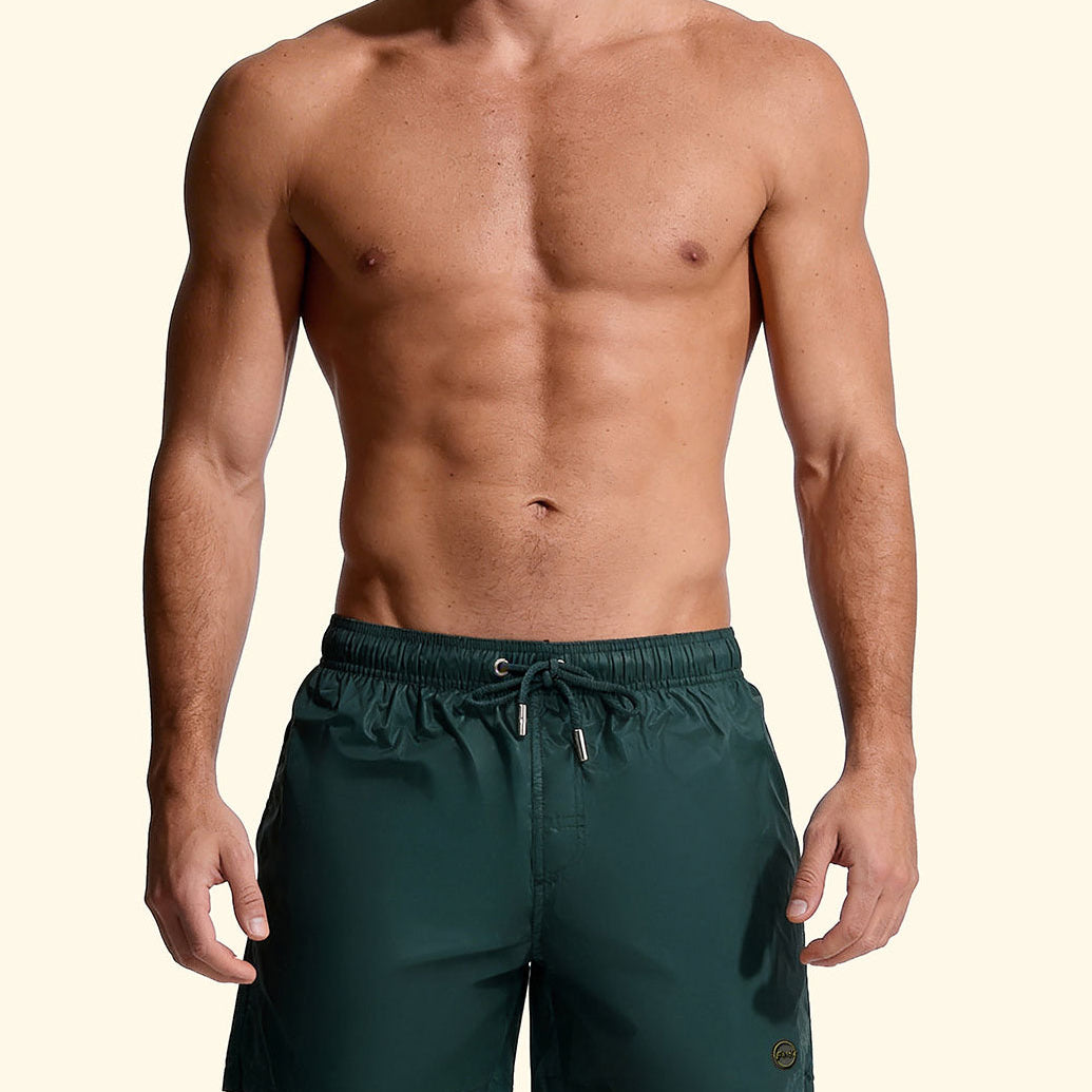 Pantaloncini da bagno F*k FK26-SM5002VS Verde Uomo
