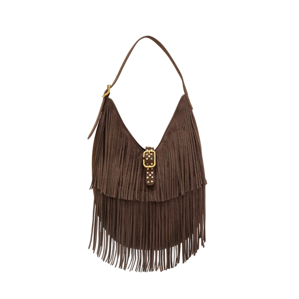 Borsa a spalla Nalì Montana MHBS0080 Marrone Donna