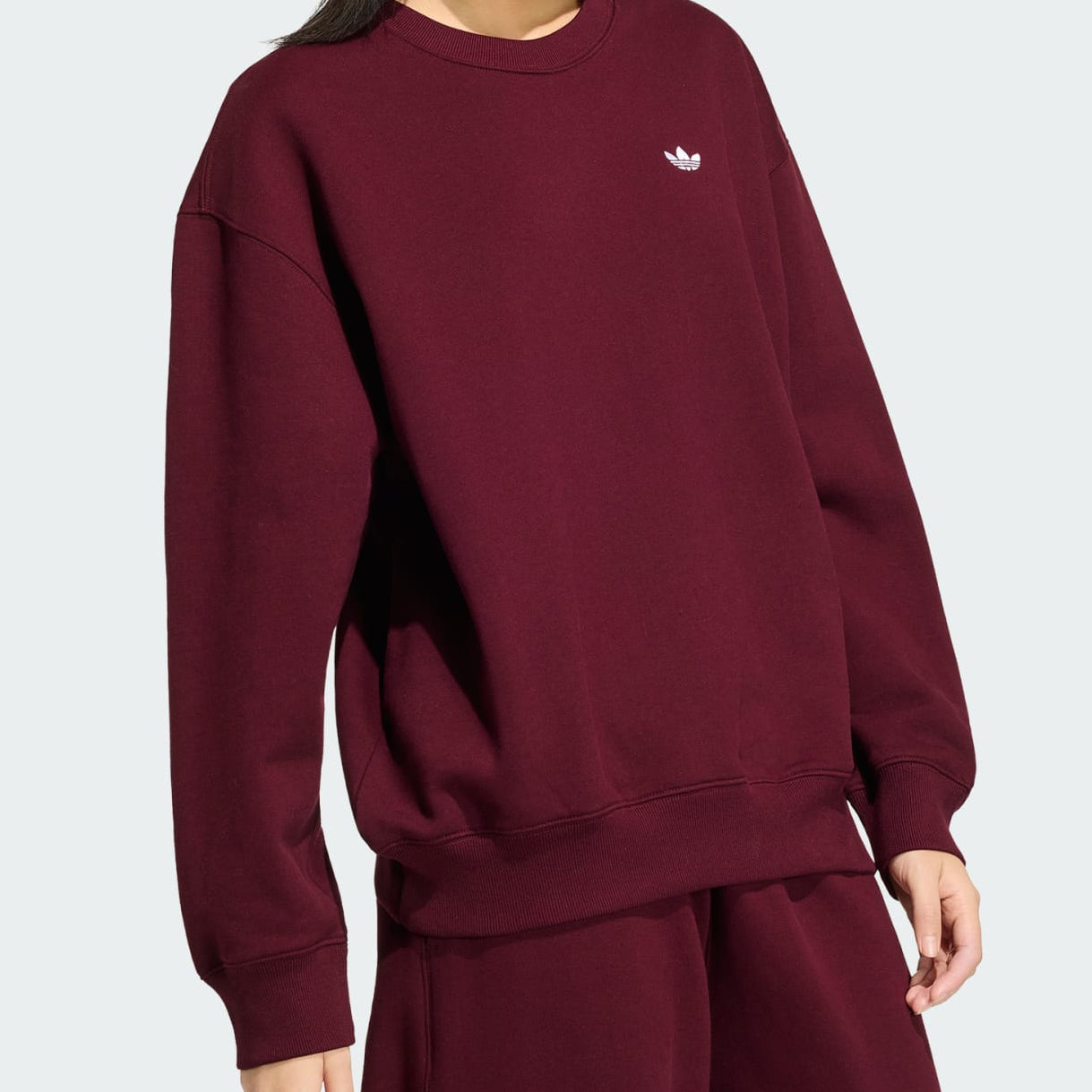 Felpa girocollo Adidas Essentials KT2276 Marrone Donna