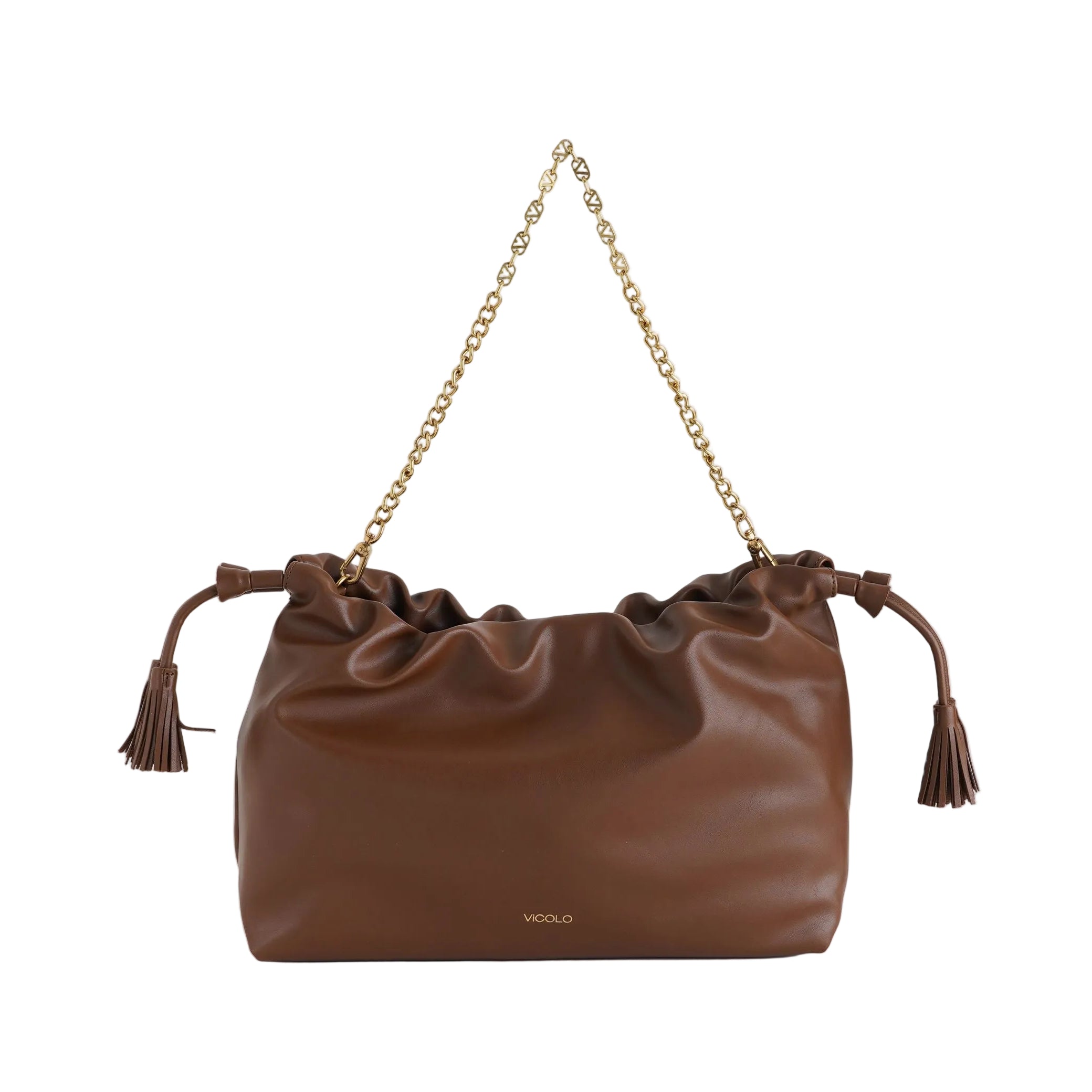 Borsa a spalla Vicolo Tassel XAB0034 Donna