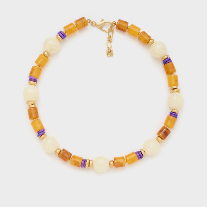 Collana Nalì Clio ABCL0404 Bianco Donna