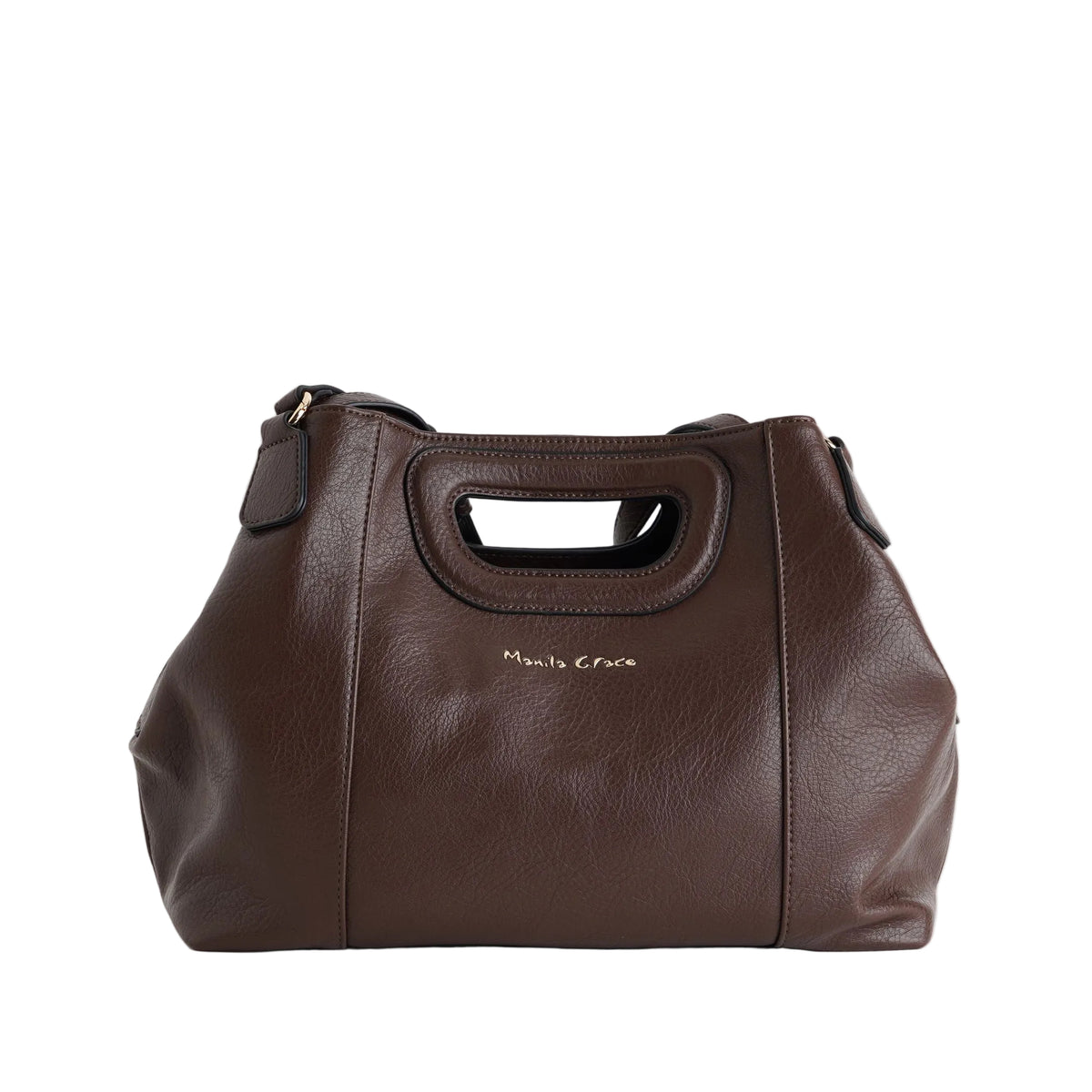 Borsa a spalla Manila Grace B824EU Potting Soil