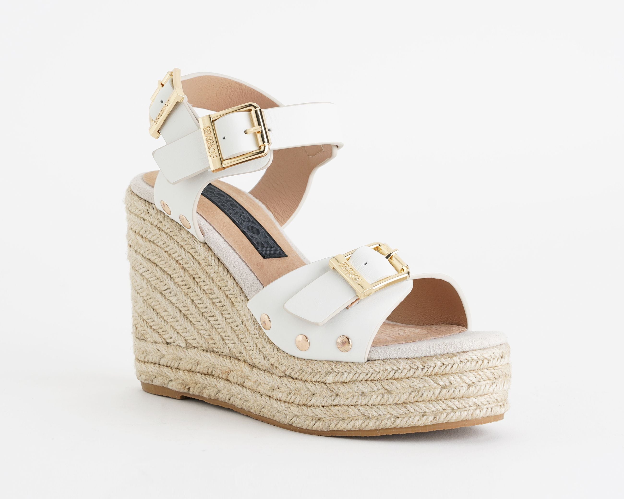 `Sandalo con zeppa Colors of California HC.CAPRI15 White (WHI) Donna`