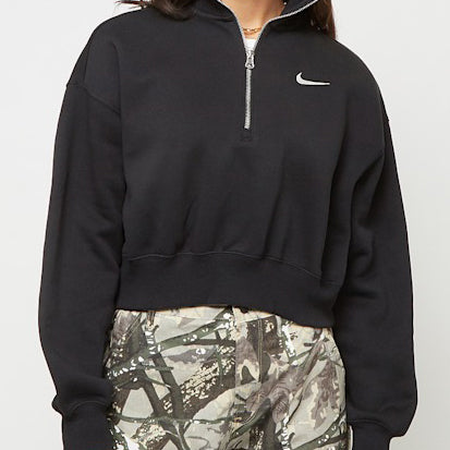 Felpa cropped Nike Sportswear Phoenix DQ5767 010 Donna