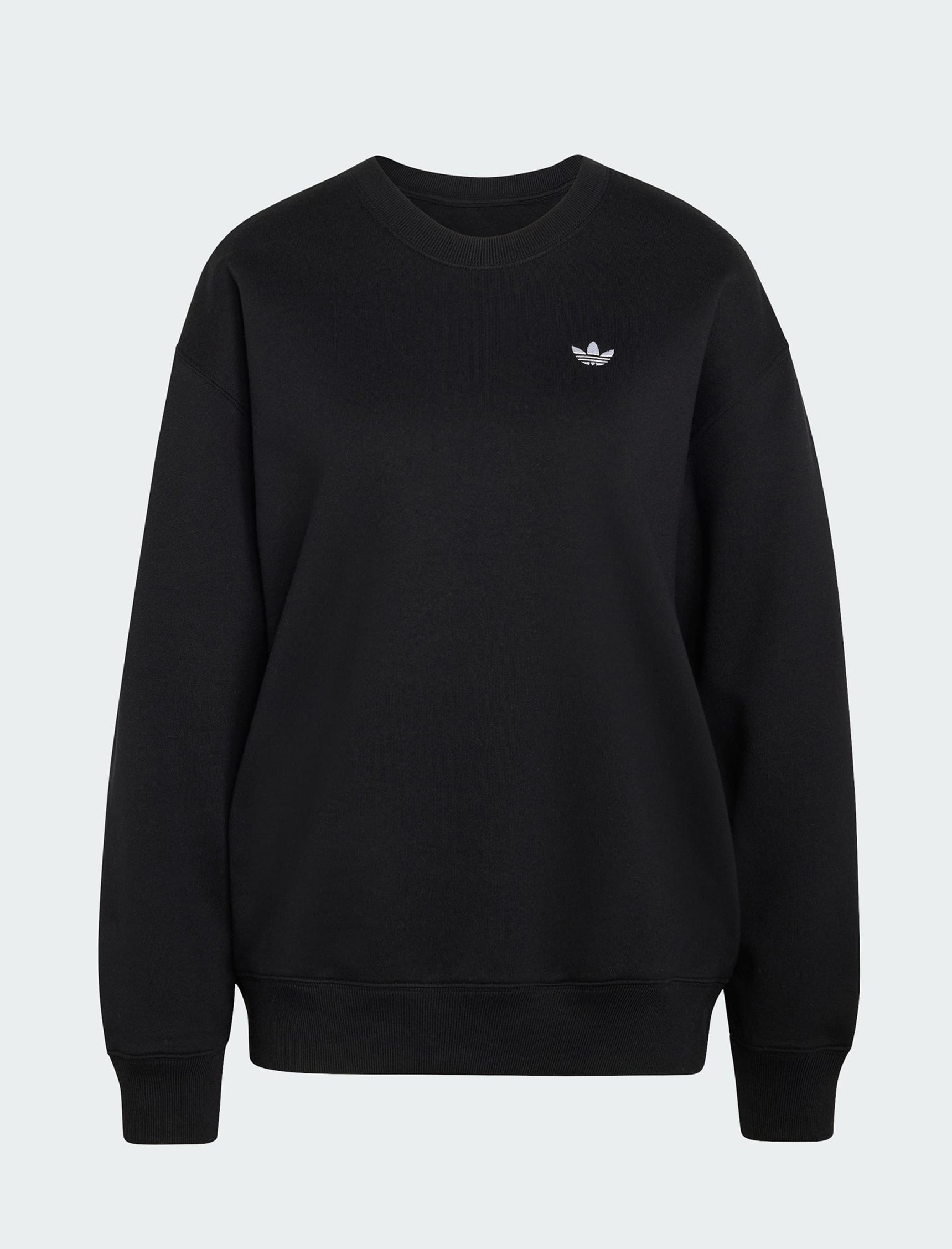 Felpa Adidas Essentials Crew Long Fleece OS KT2275 Black