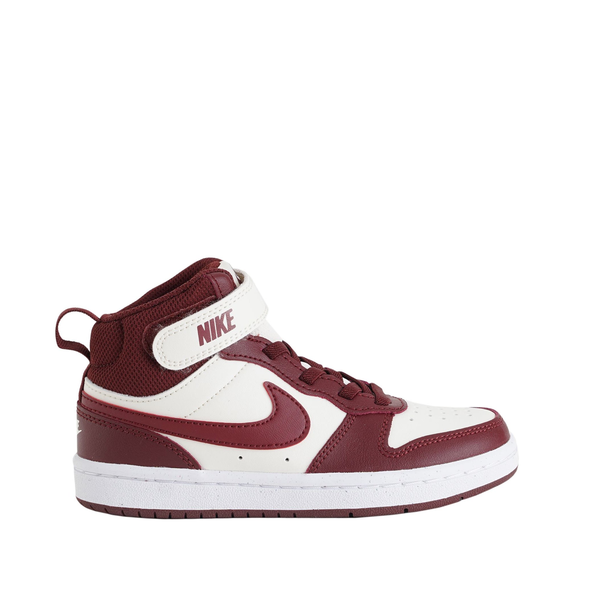 Sneakers NIKE Court Borough Mid 2 CD7783-013 Perla/Bordeaux Unisex bambino